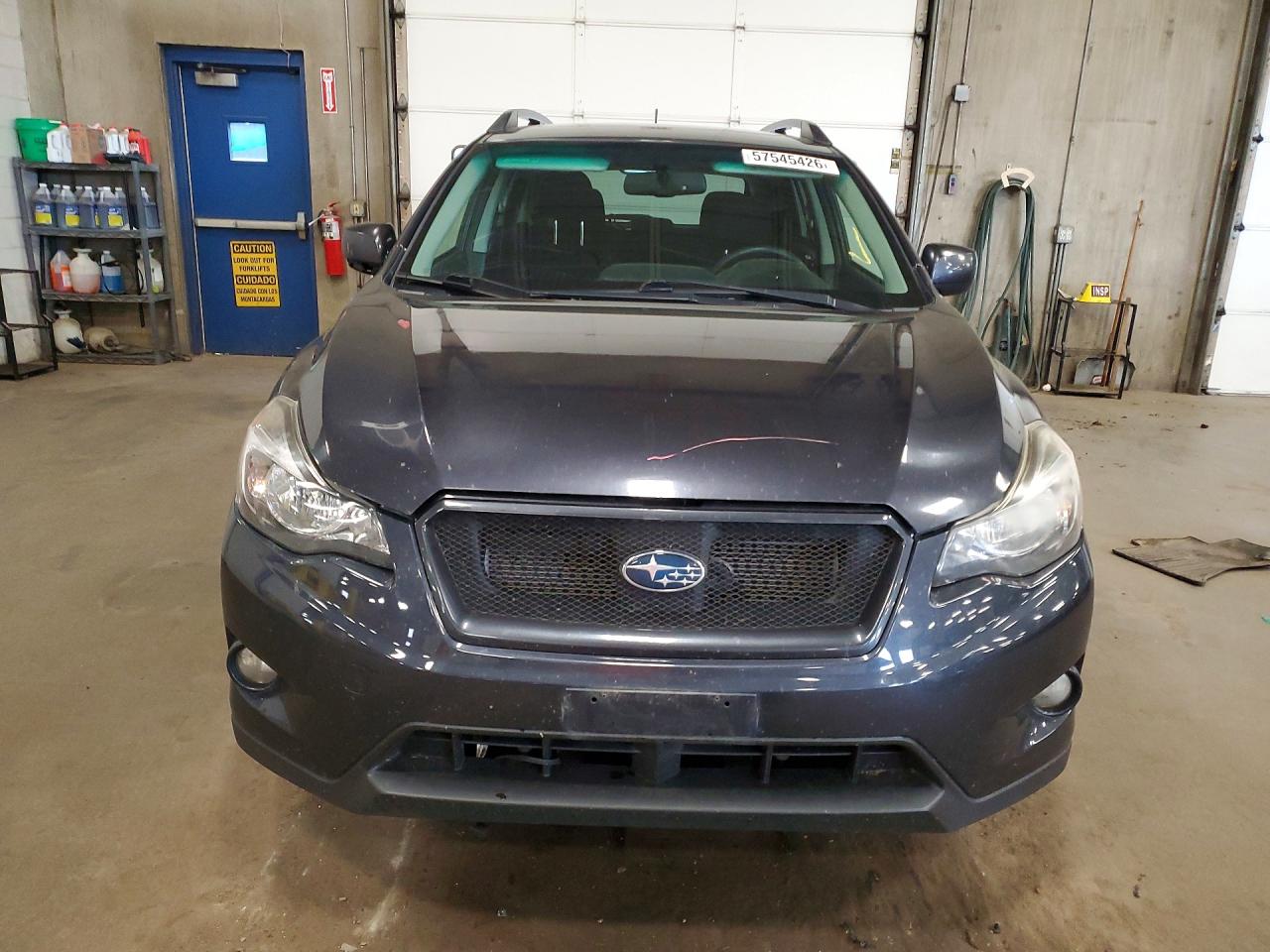 2014 Subaru Xv Crosstrek 2.0 Premium Gray vin: JF2GPAVC8EH334046