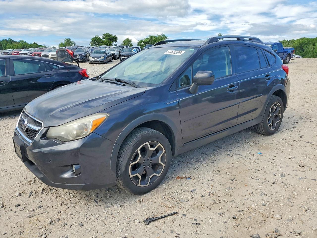 2014 Subaru Xv Crosstrek 2.0 Premium Charcoal vin: JF2GPAVC8EH337805