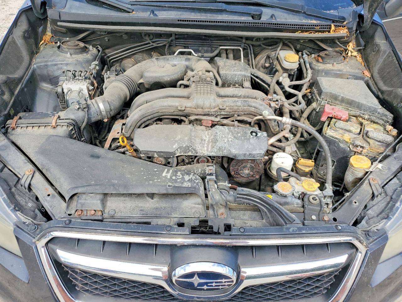 2014 Subaru Xv Crosstrek 2.0 Premium Charcoal vin: JF2GPAVC8EH337805