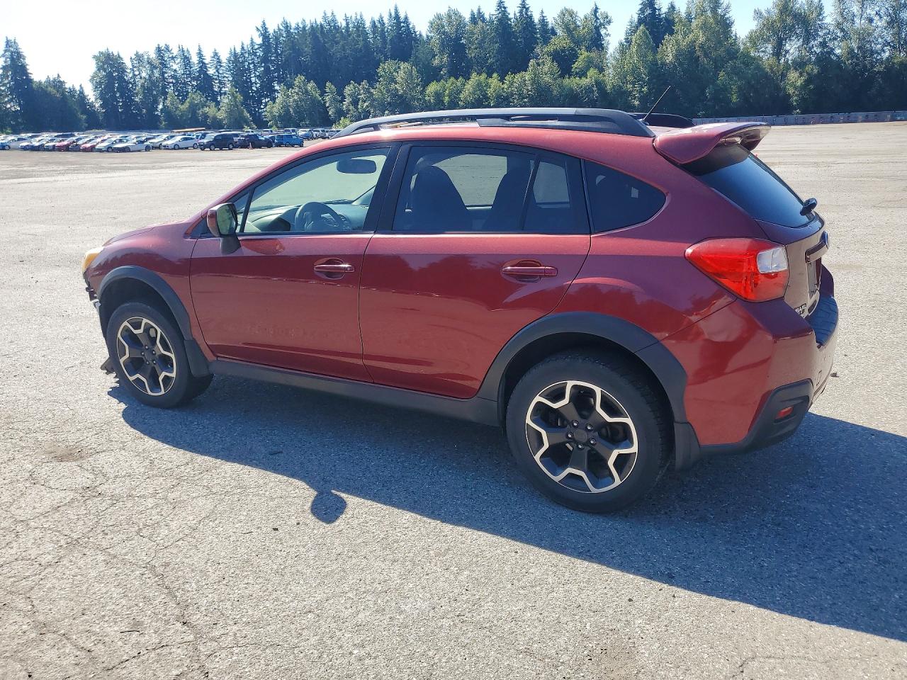 2013 Subaru Xv Crosstrek 2.0 Premium Red vin: JF2GPAVC9D2816302