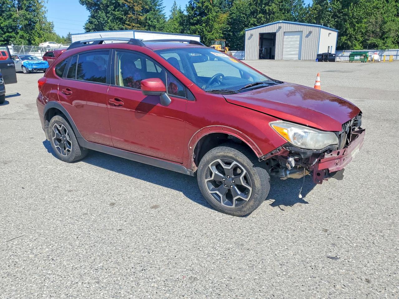 2013 Subaru Xv Crosstrek 2.0 Premium Red vin: JF2GPAVC9D2816302