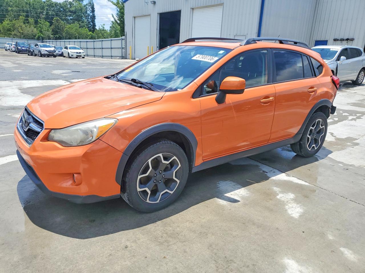 2013 Subaru Xv Crosstrek 2.0 Premium Orange vin: JF2GPAVC9D2870215