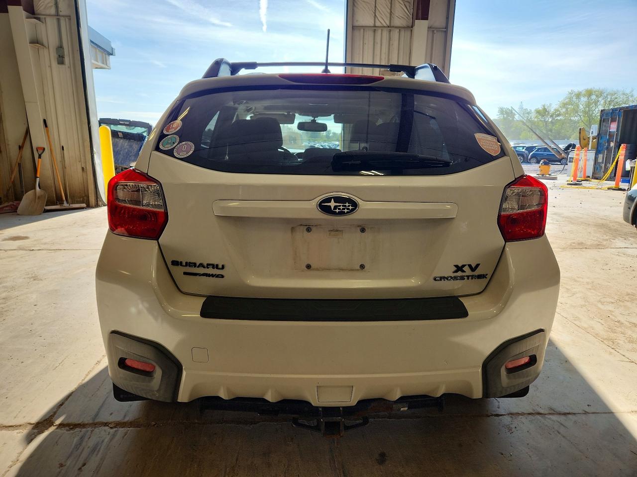 2013 Subaru Xv Crosstrek 2.0 Premium White vin: JF2GPAVC9D2897589