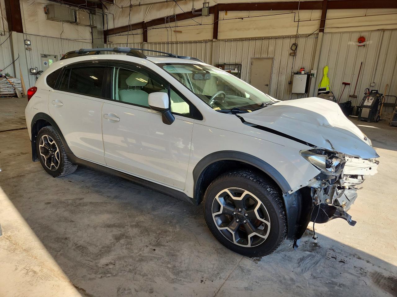 2013 Subaru Xv Crosstrek 2.0 Premium White vin: JF2GPAVC9D2897589