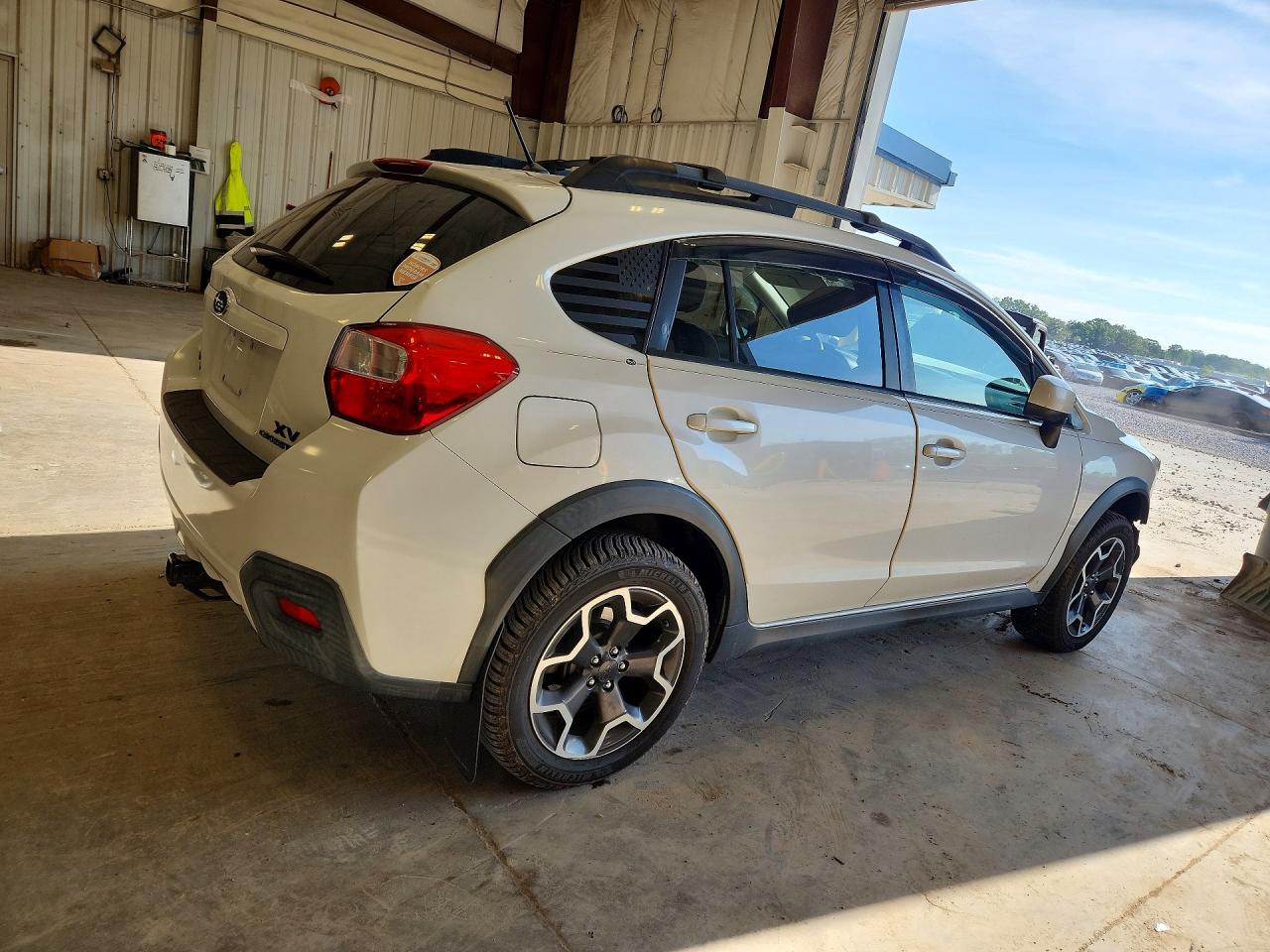 2013 Subaru Xv Crosstrek 2.0 Premium White vin: JF2GPAVC9D2897589