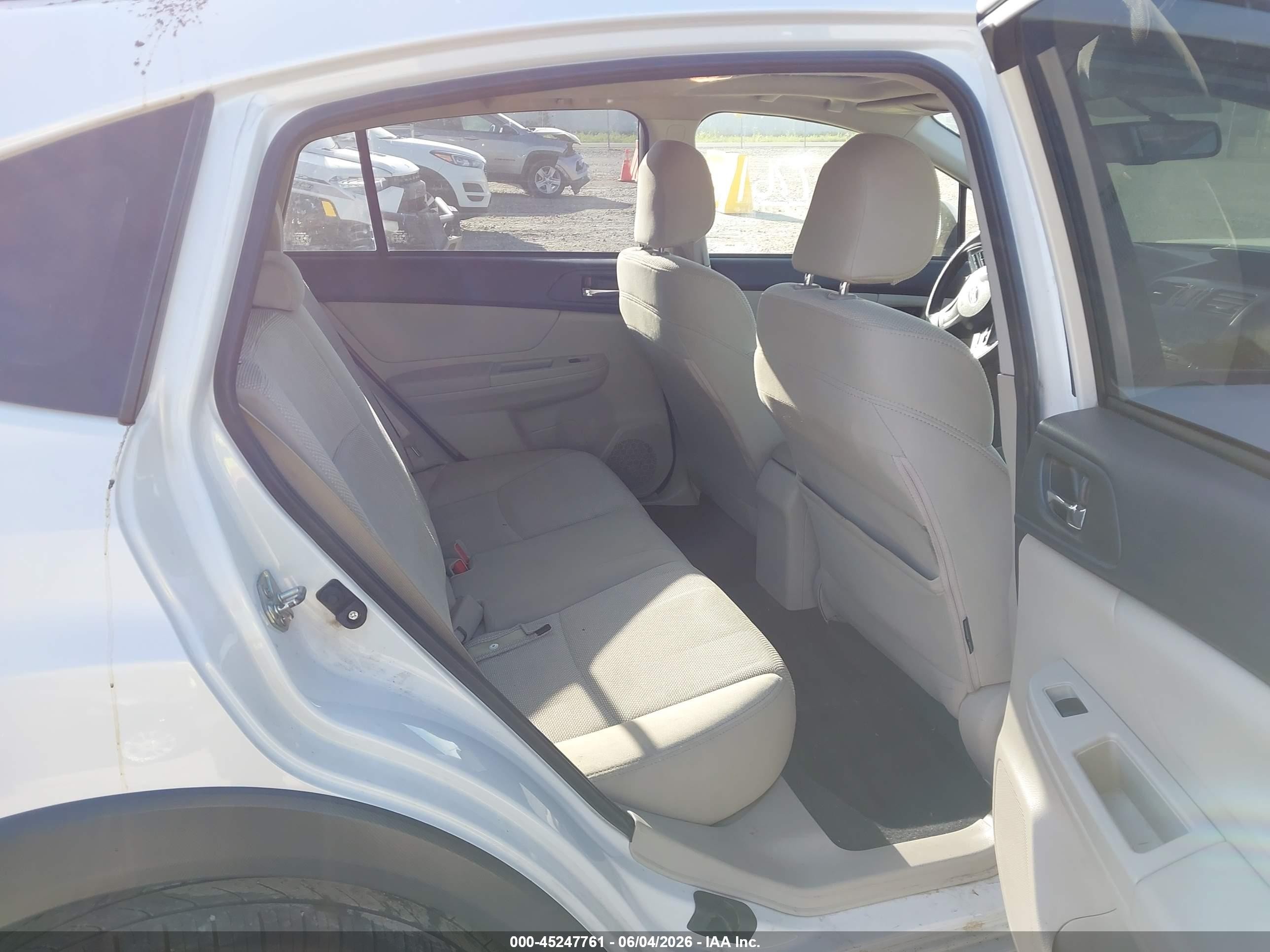 2013 Subaru Xv Crosstrek 2.0i Premium Белый vin: JF2GPAVC9DH822307