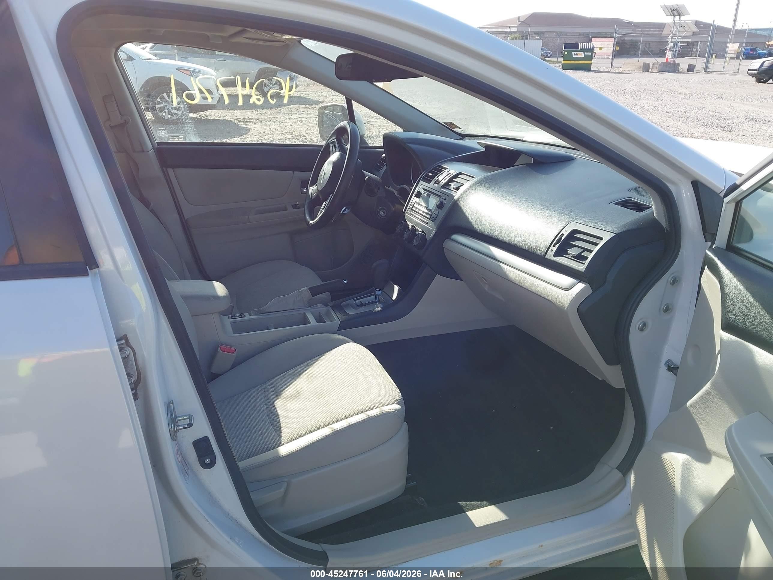 2013 Subaru Xv Crosstrek 2.0i Premium Белый vin: JF2GPAVC9DH822307