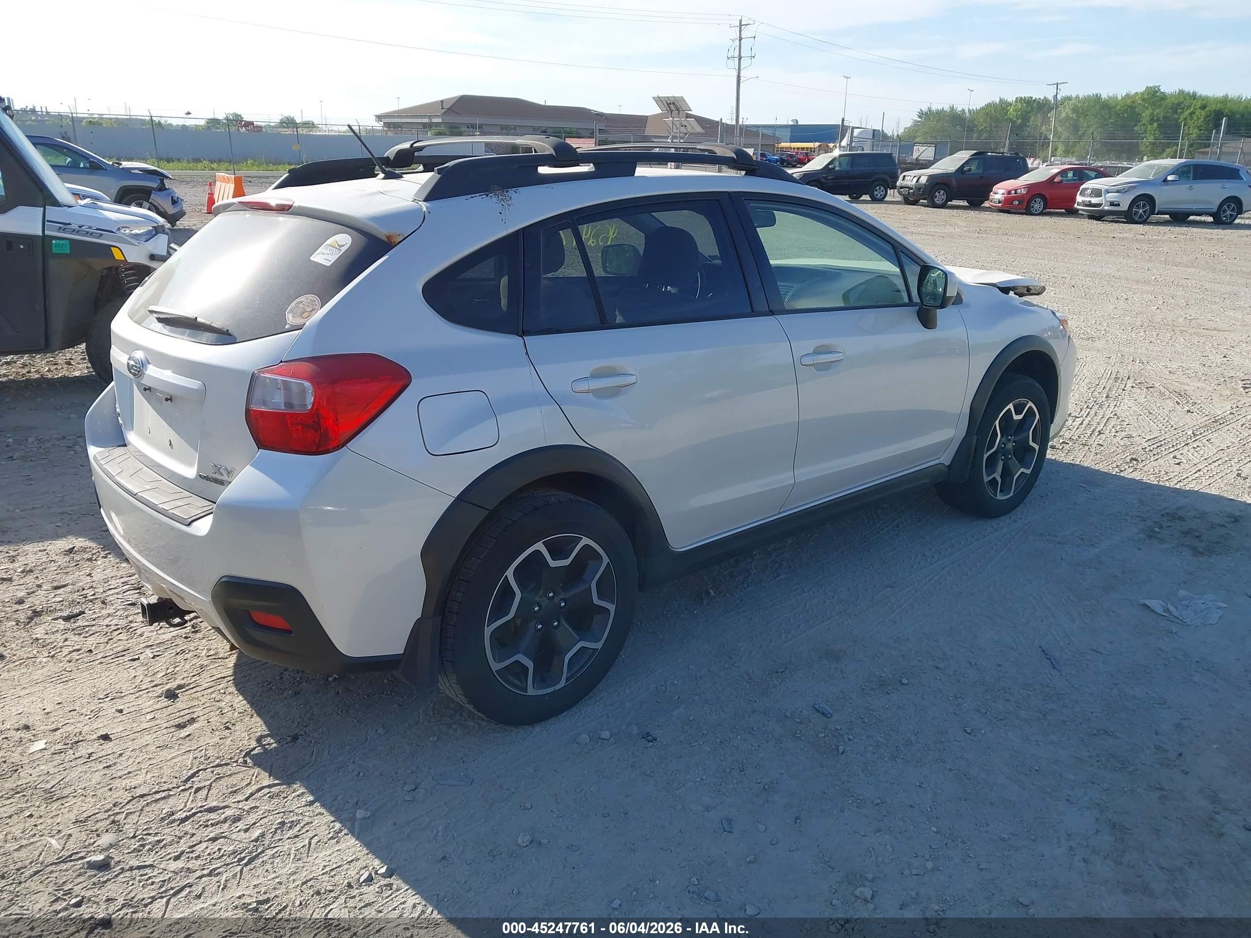 2013 Subaru Xv Crosstrek 2.0i Premium Белый vin: JF2GPAVC9DH822307