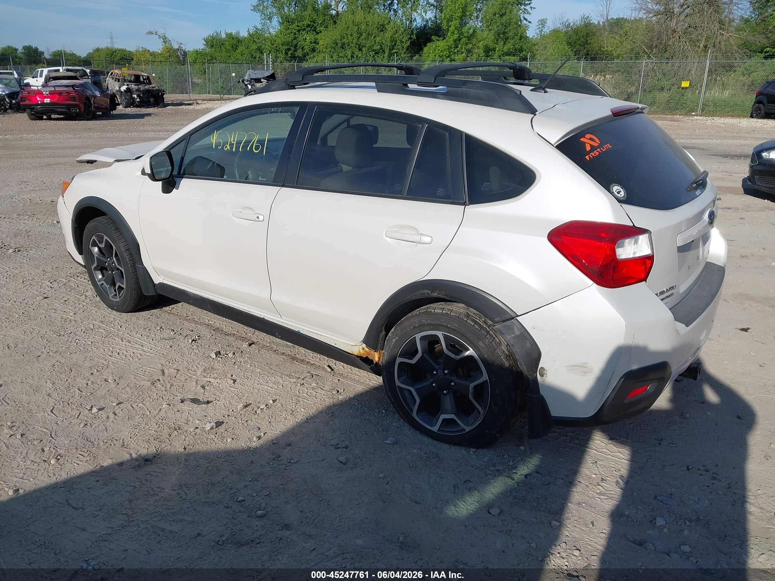 2013 Subaru Xv Crosstrek 2.0i Premium Белый vin: JF2GPAVC9DH822307