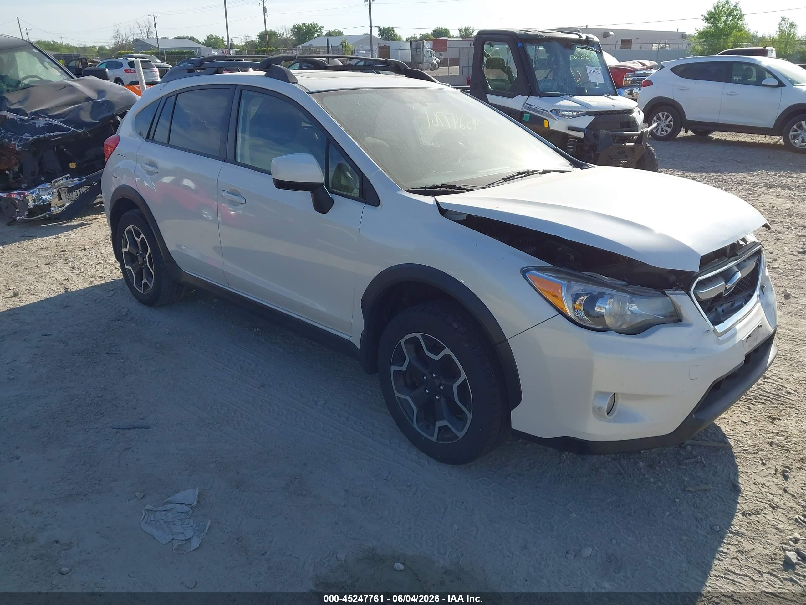 2013 Subaru Xv Crosstrek 2.0i Premium Белый vin: JF2GPAVC9DH822307