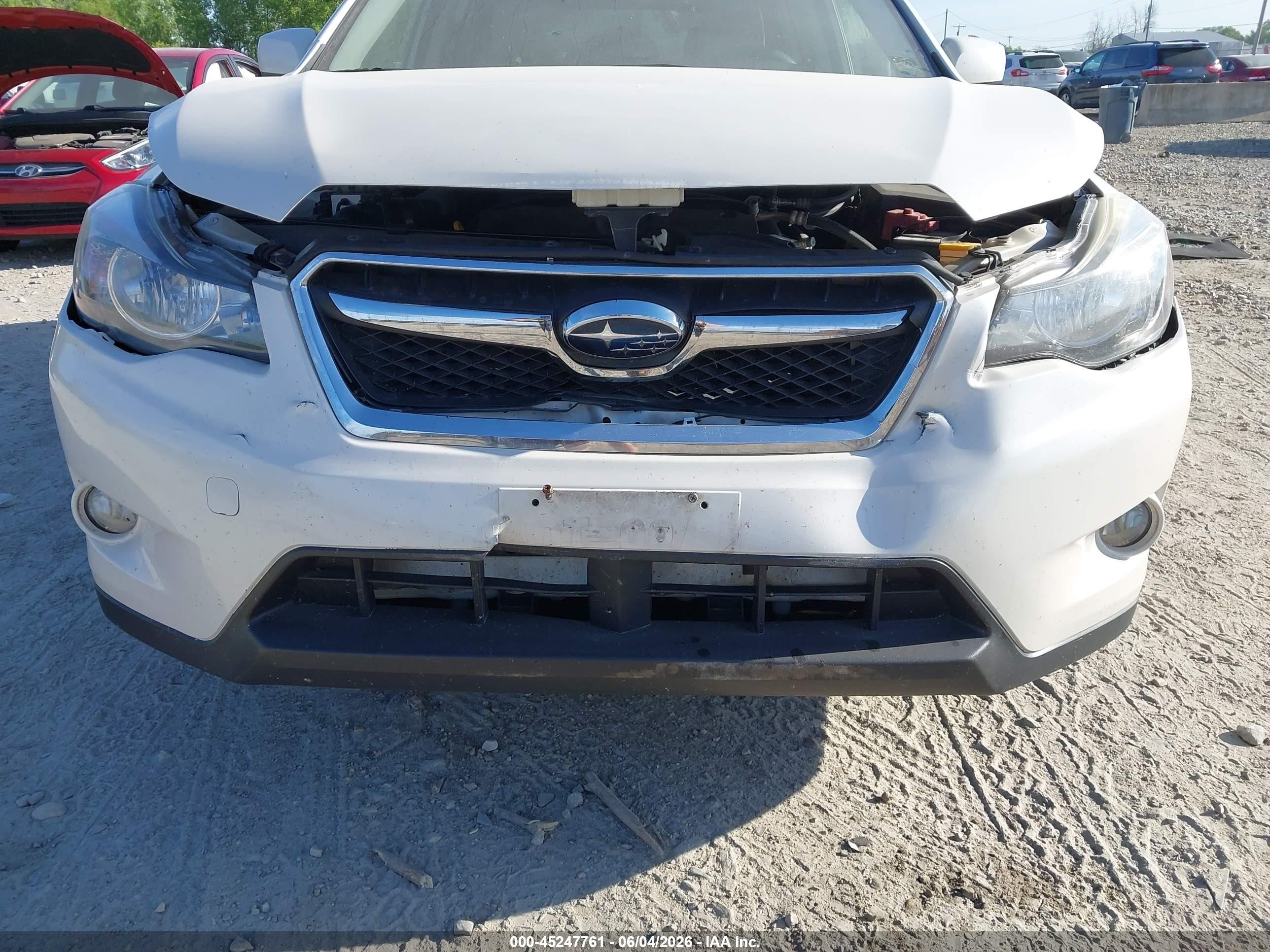2013 Subaru Xv Crosstrek 2.0i Premium Белый vin: JF2GPAVC9DH822307