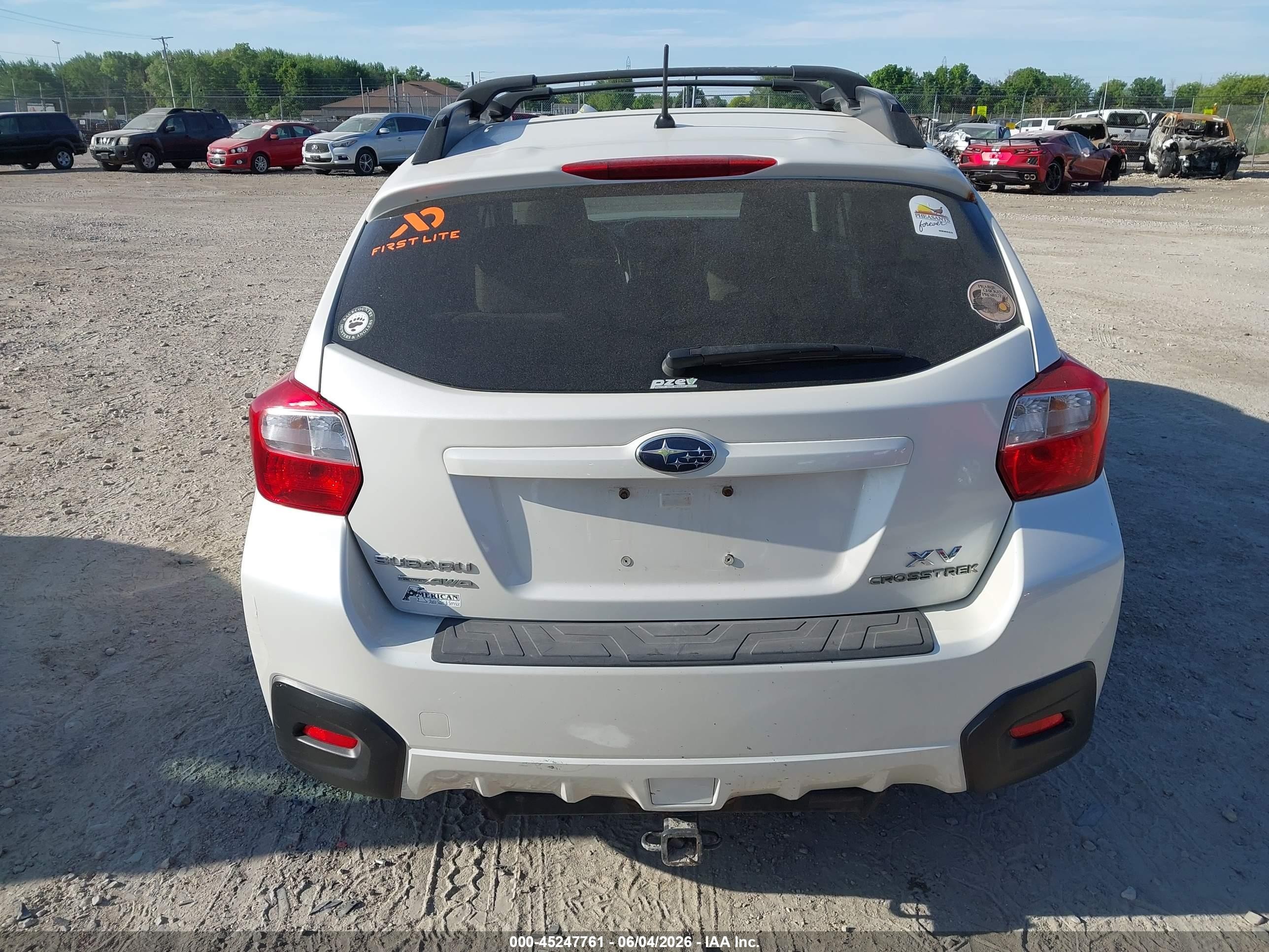 2013 Subaru Xv Crosstrek 2.0i Premium Белый vin: JF2GPAVC9DH822307