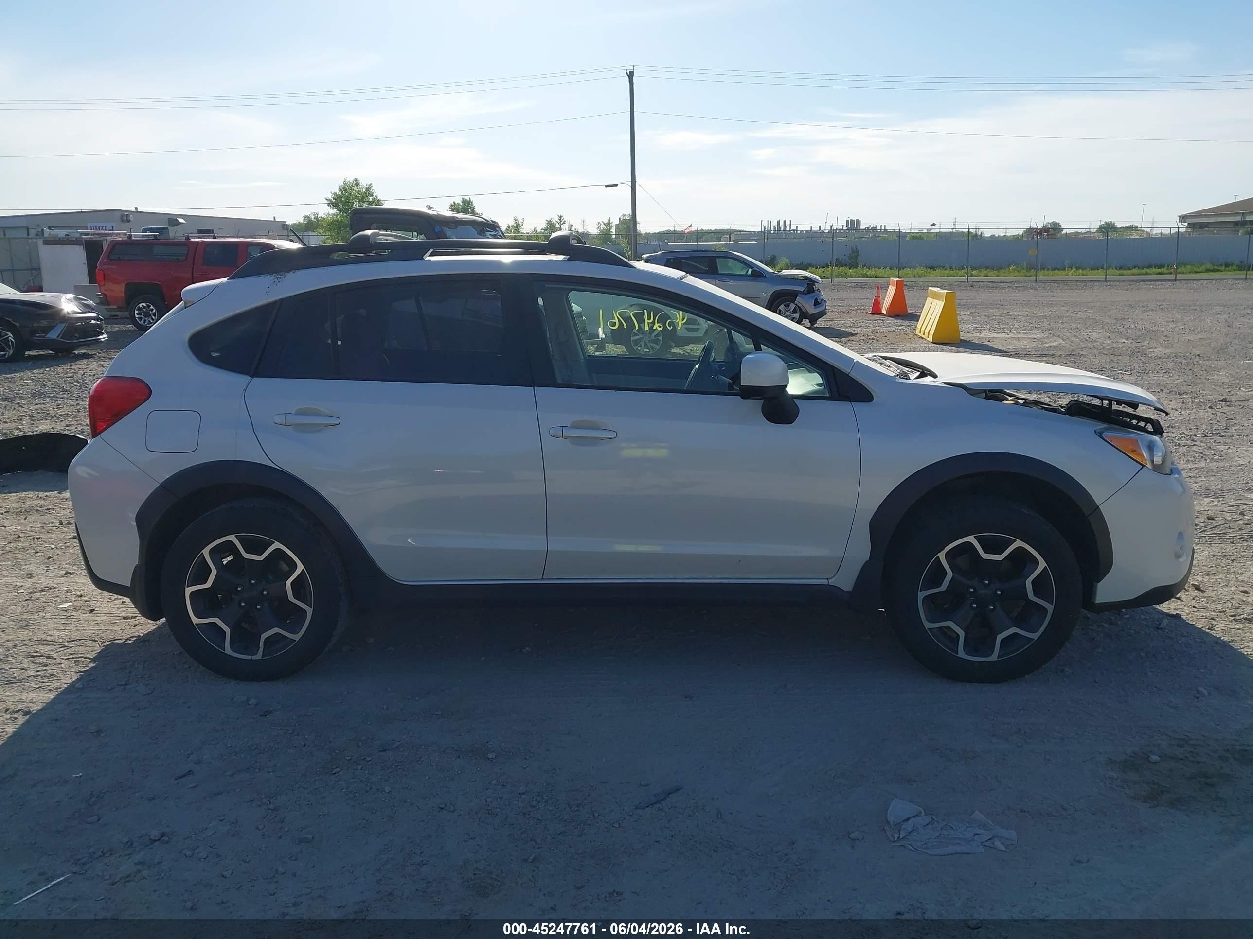 2013 Subaru Xv Crosstrek 2.0i Premium Белый vin: JF2GPAVC9DH822307