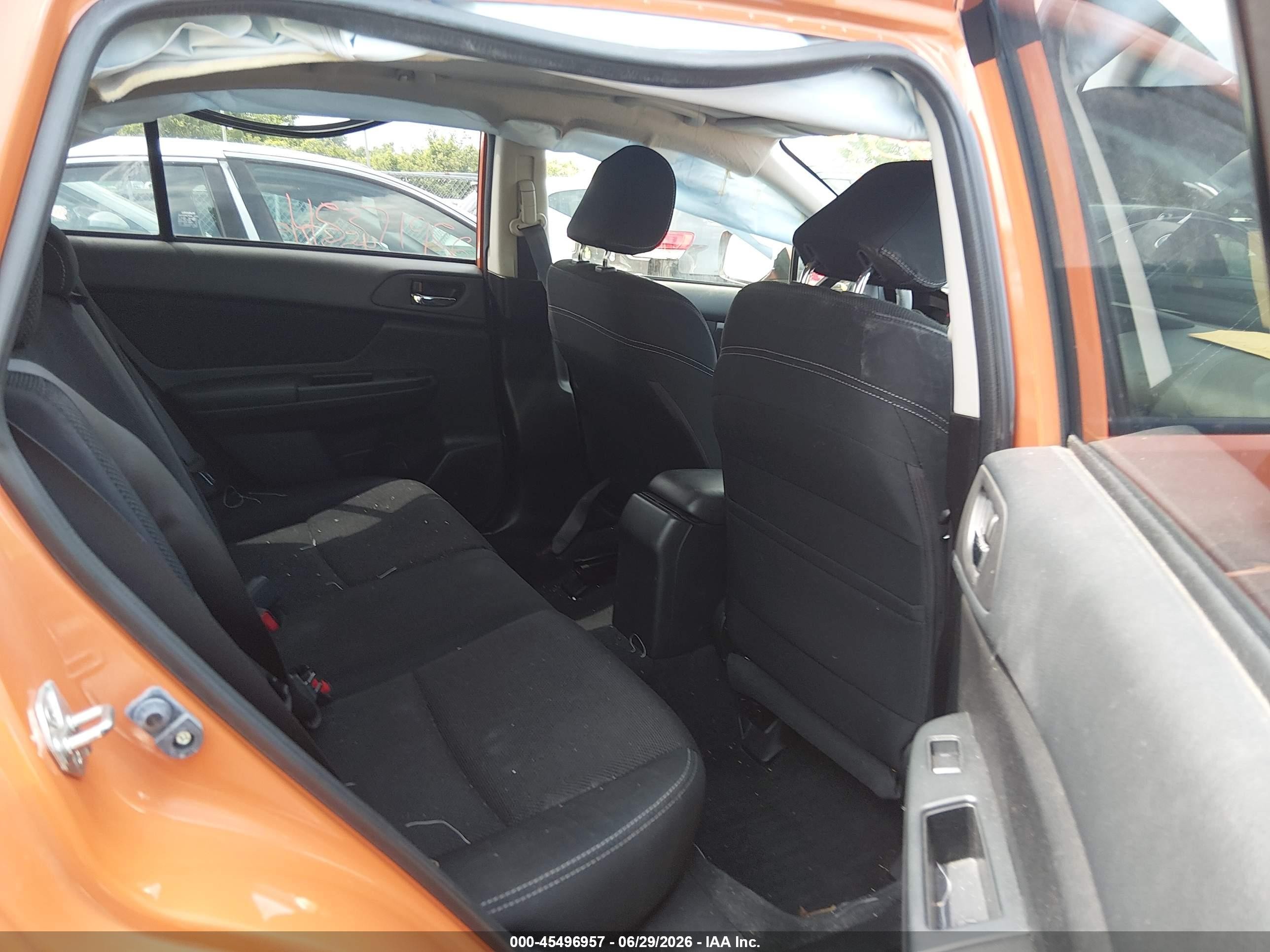 2014 Subaru Xv Crosstrek 2.0i Premium Orange vin: JF2GPAVC9E8240547