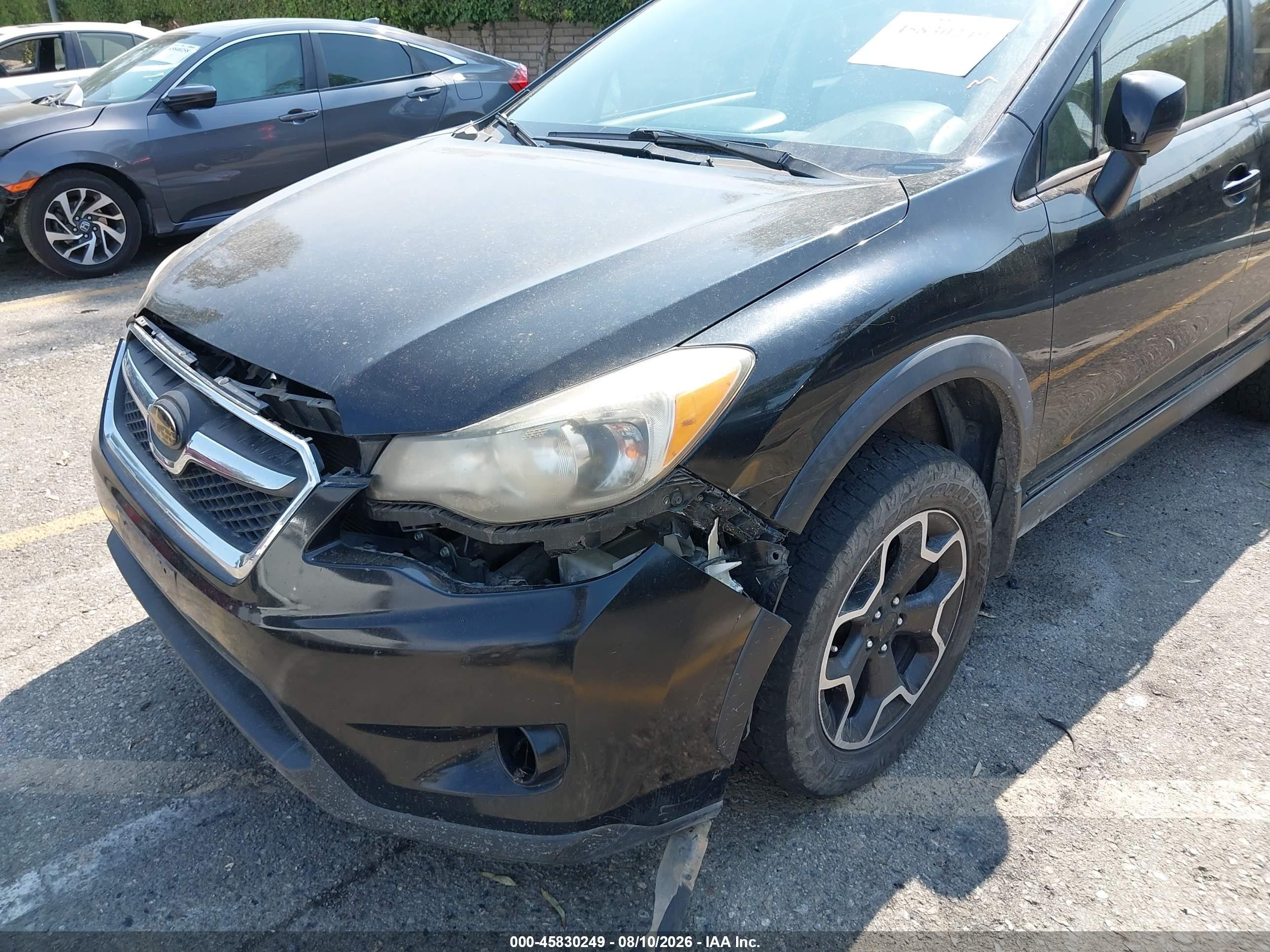 2014 Subaru Xv Crosstrek 2.0i Premium Black vin: JF2GPAVC9E8269563