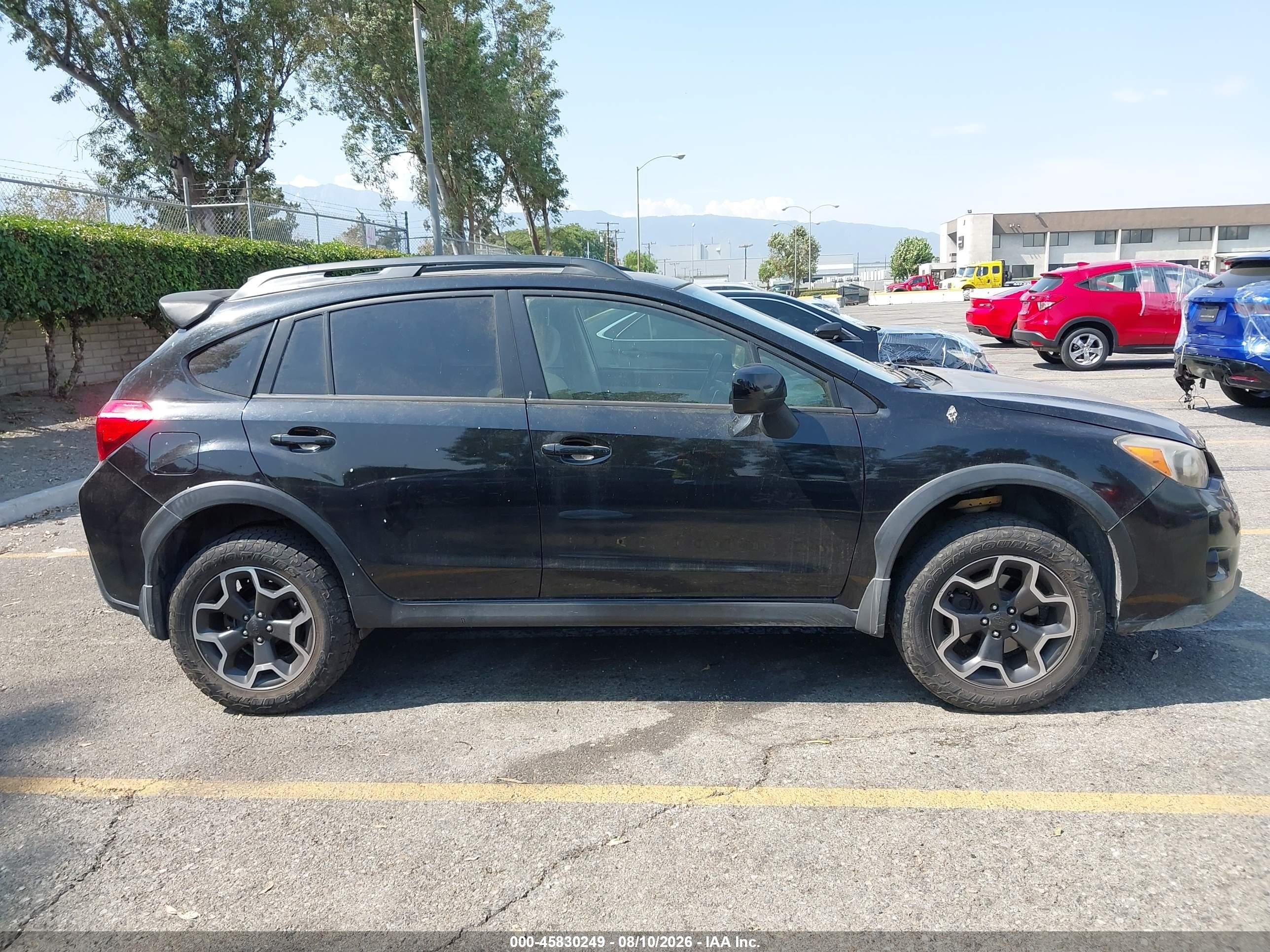 2014 Subaru Xv Crosstrek 2.0i Premium Black vin: JF2GPAVC9E8269563