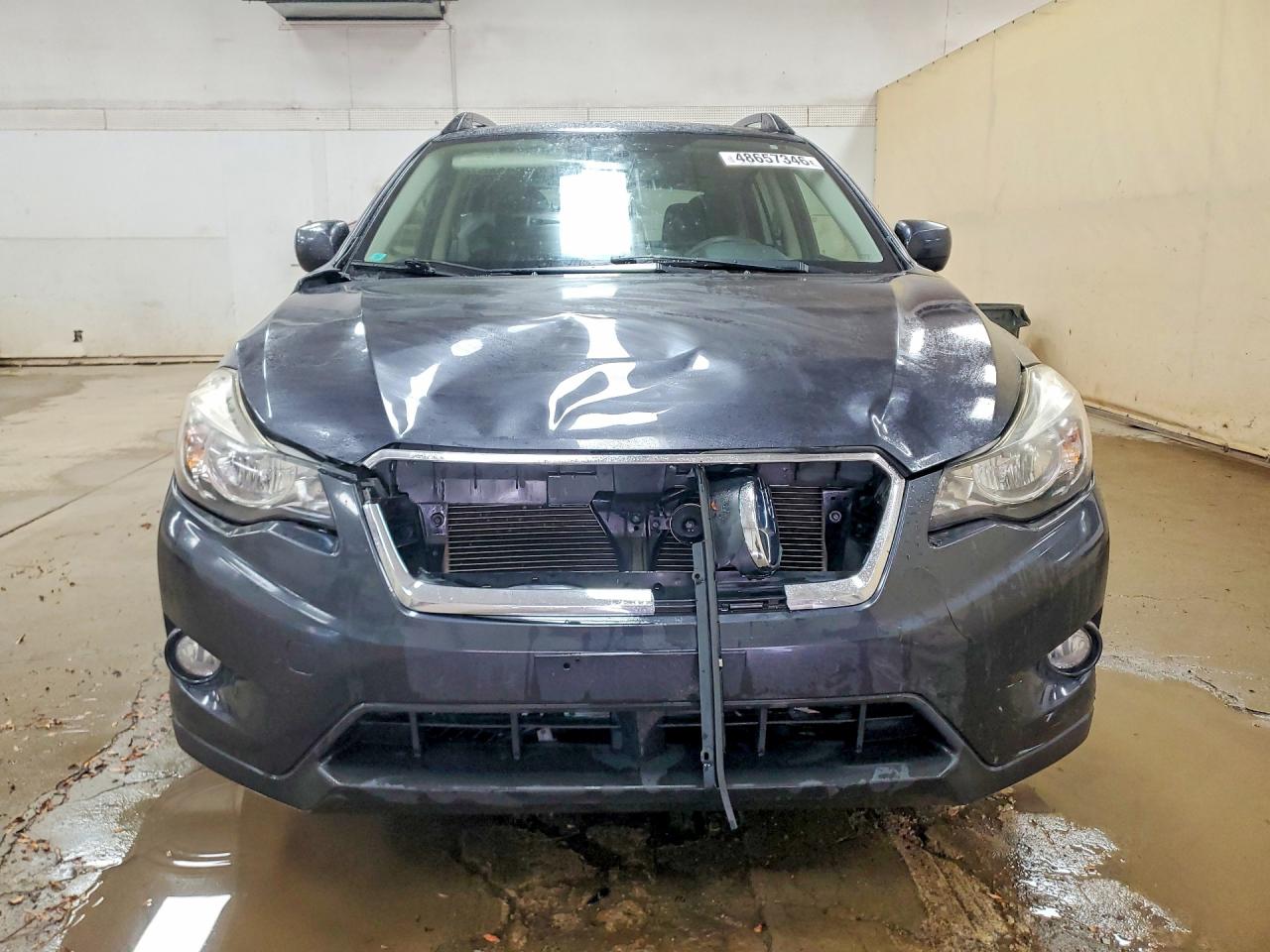 2014 Subaru Xv Crosstrek 2.0 Premium Серый vin: JF2GPAVC9E8279655