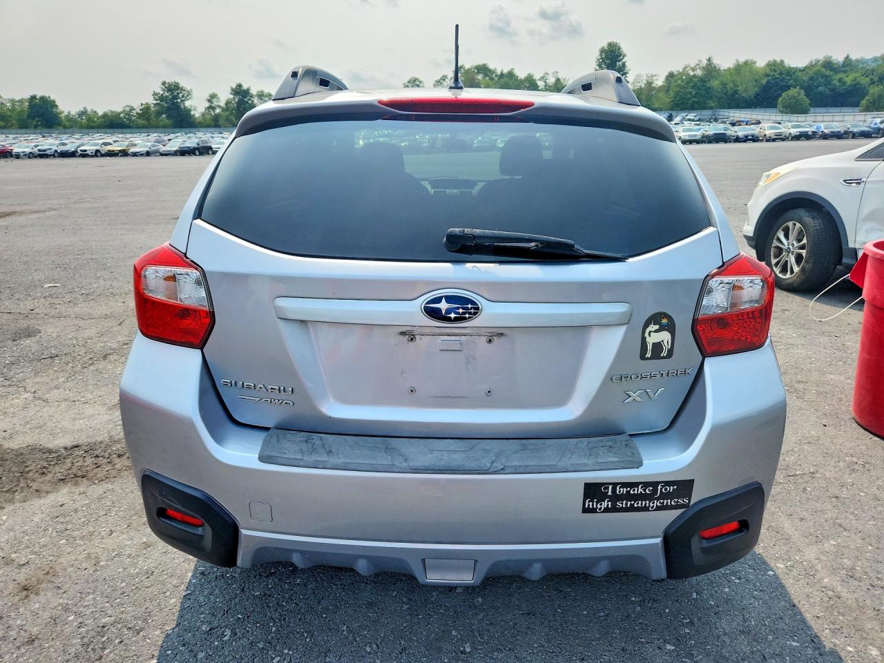 2014 Subaru Xv Crosstrek 2.0 Premium Silver vin: JF2GPAVC9E8309432