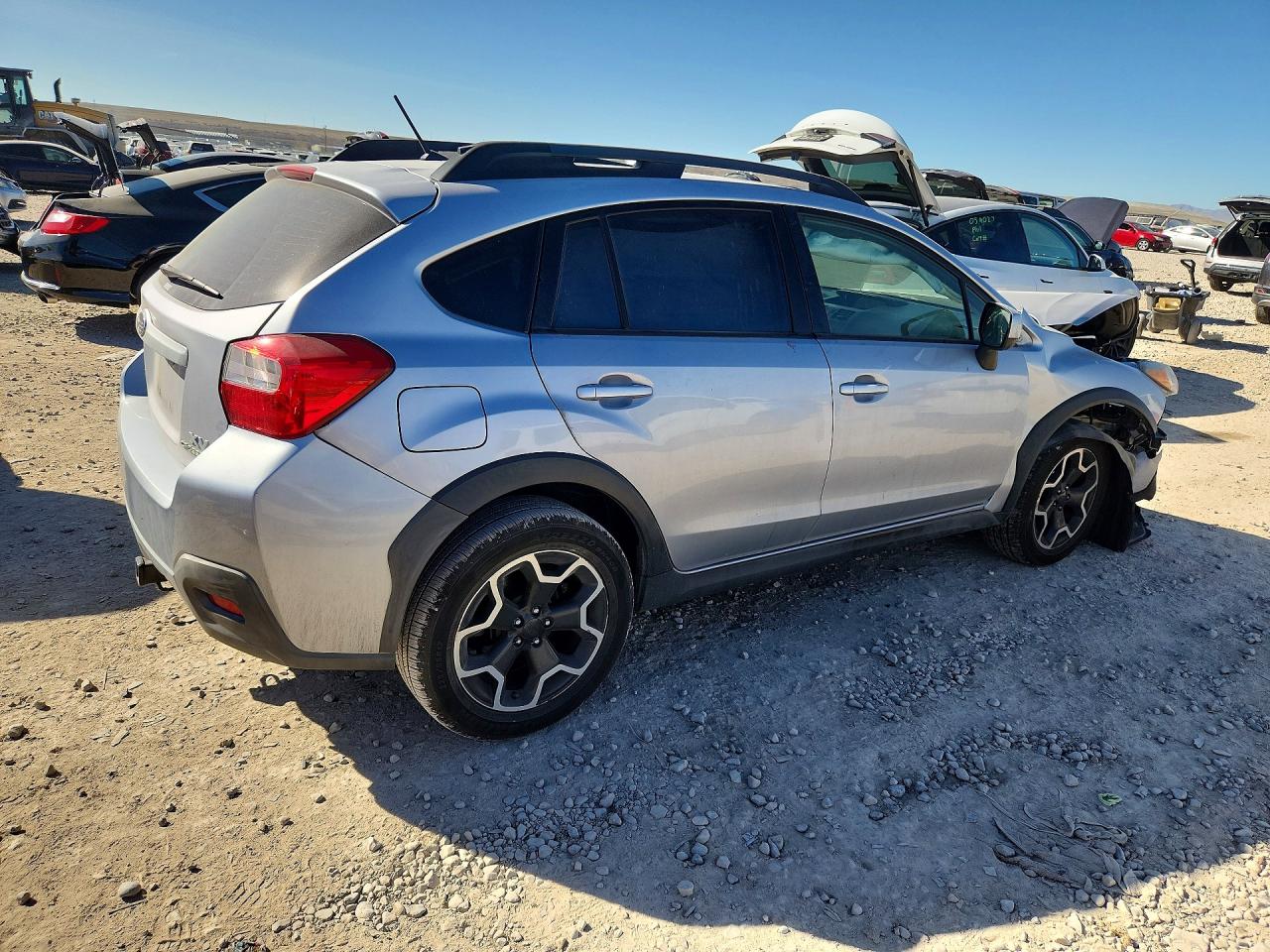 2014 Subaru Xv Crosstrek 2.0 Premium Silver vin: JF2GPAVC9E8318177