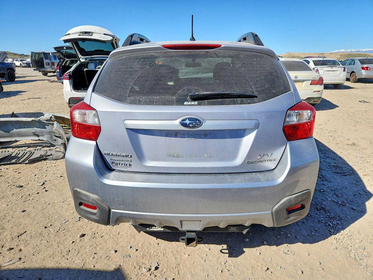 2014 Subaru Xv Crosstrek 2.0 Premium Silver vin: JF2GPAVC9E8318177