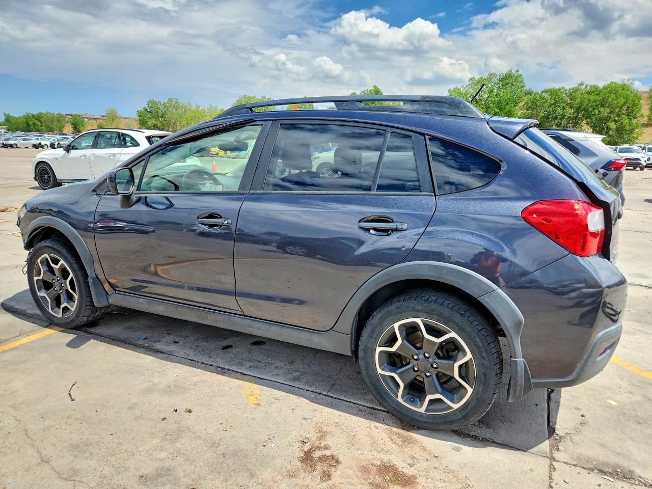 2014 Subaru Xv Crosstrek 2.0 Premium Gray vin: JF2GPAVC9E8336209