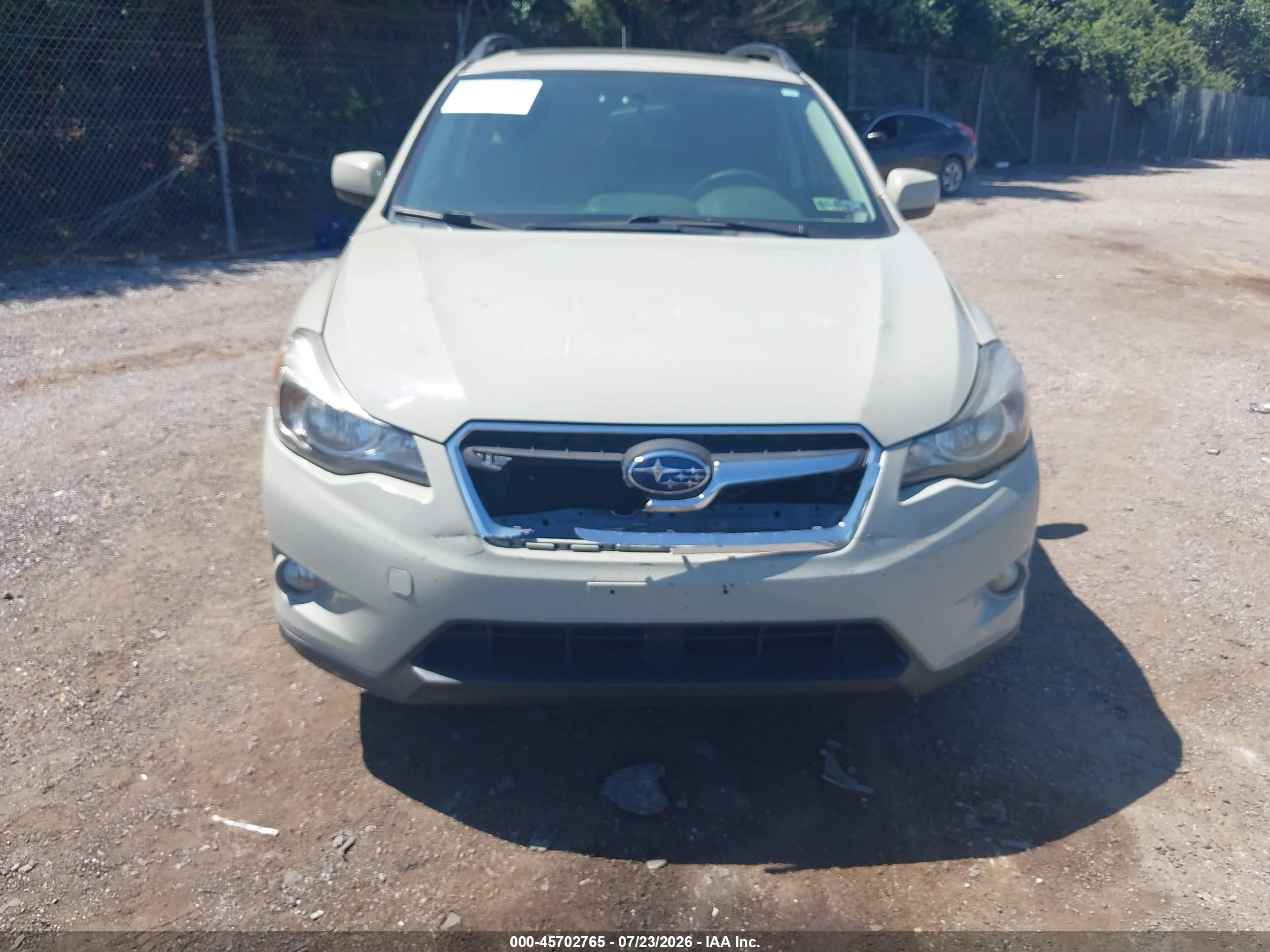 2013 Subaru Xv Crosstrek 2.0i Premium Cream vin: JF2GPAVCXD2852791