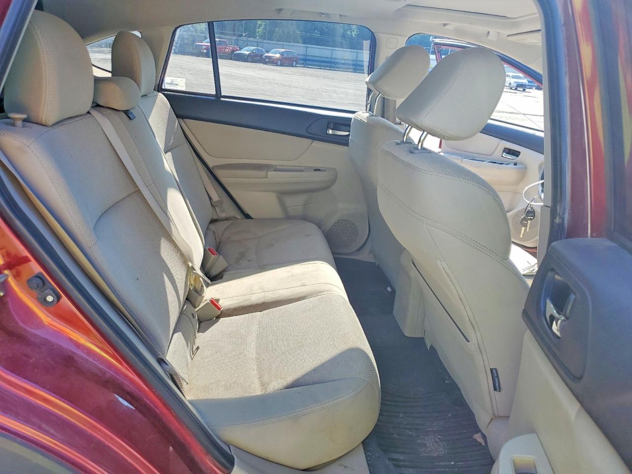 2013 Subaru Xv Crosstrek 2.0 Premium Maroon vin: JF2GPAVCXDH844123