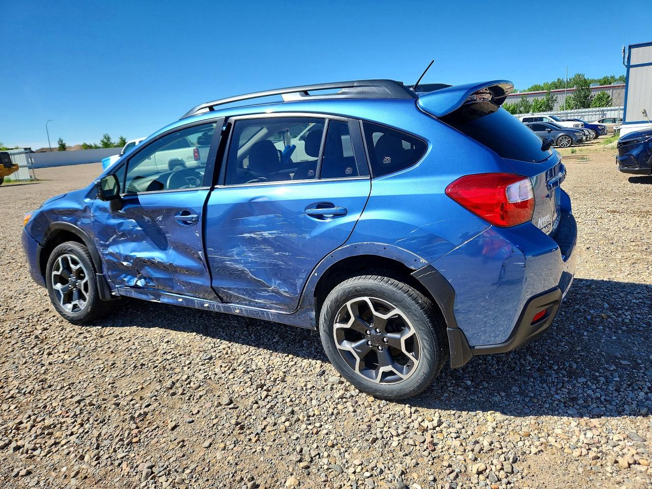 2014 Subaru Xv Crosstrek 2.0 Premium Blue vin: JF2GPAVCXE8244347