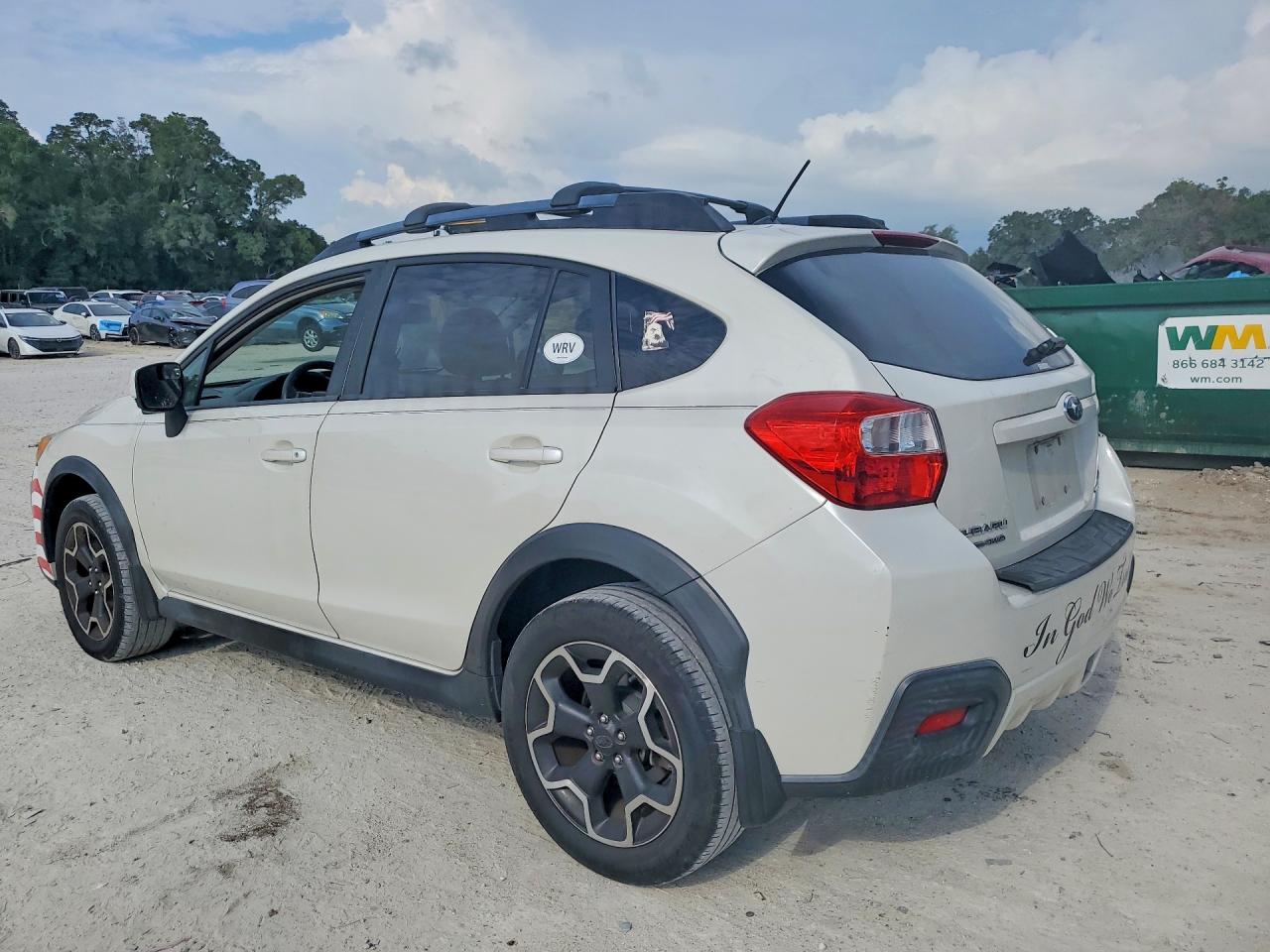 2014 Subaru Xv Crosstrek 2.0 Premium White vin: JF2GPAVCXE8322769