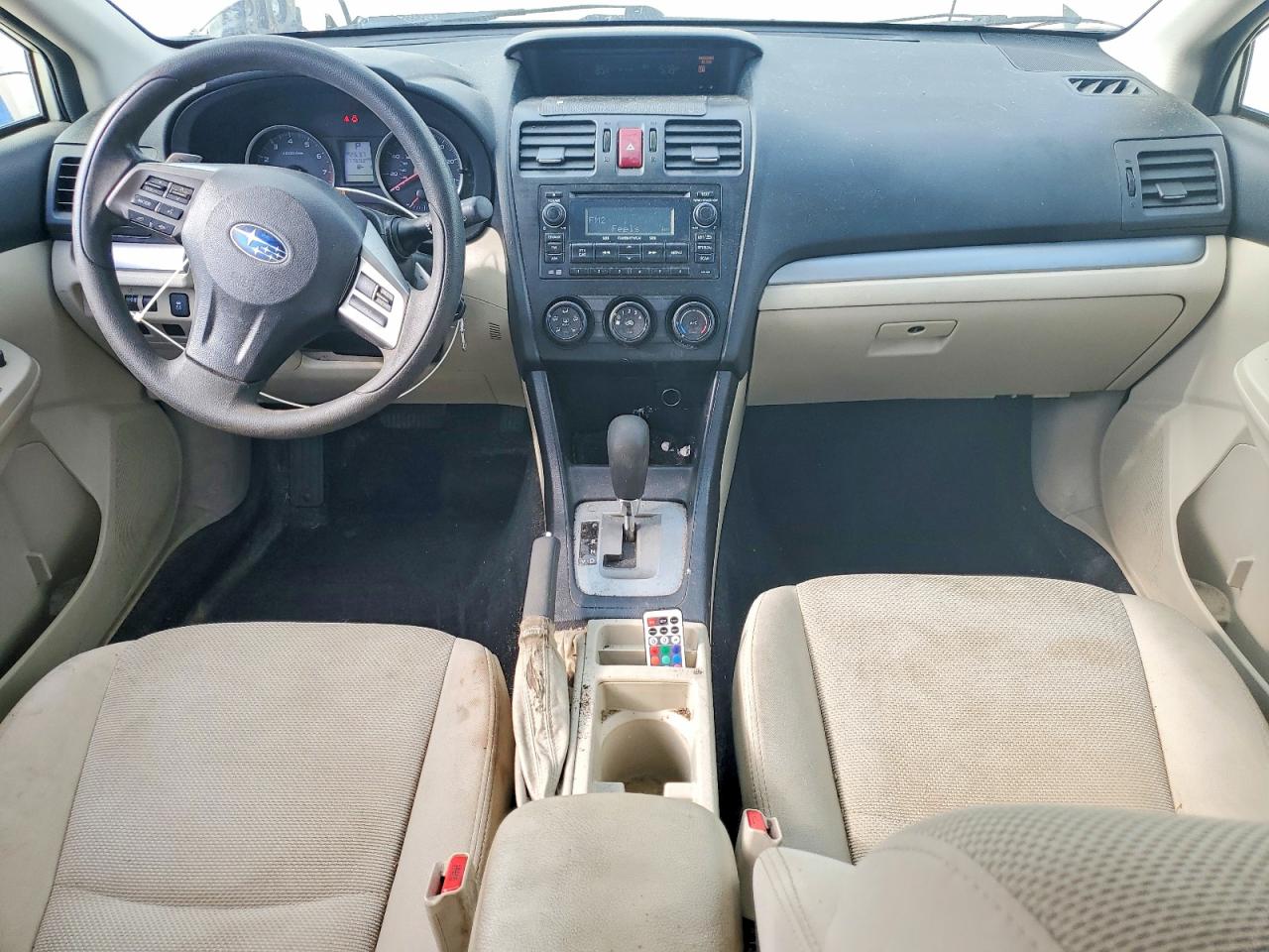 2014 Subaru Xv Crosstrek 2.0 Premium White vin: JF2GPAVCXE8322769