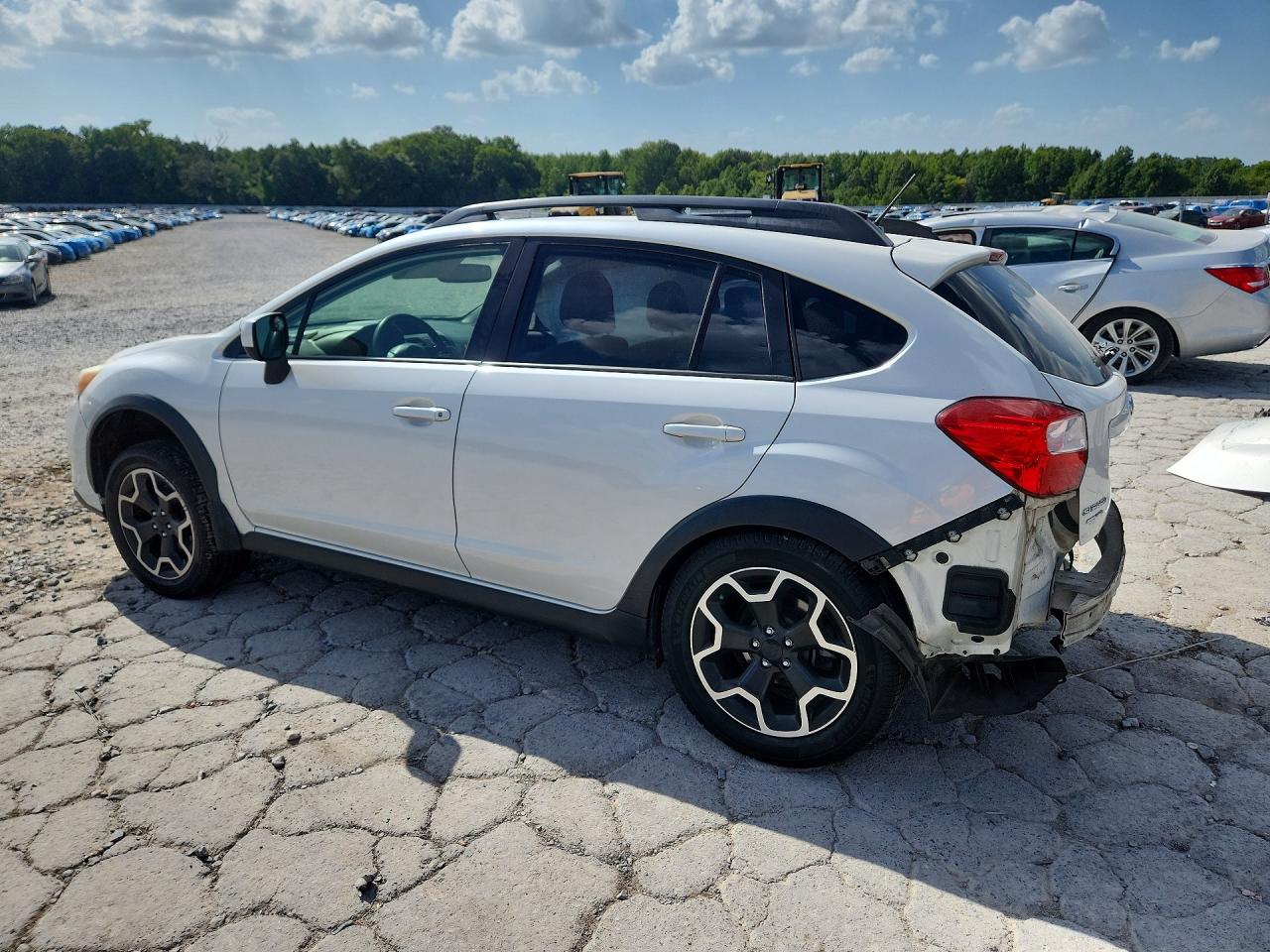 2013 Subaru Xv Crosstrek 2.0 Premium White vin: JF2GPAWC0D2877472