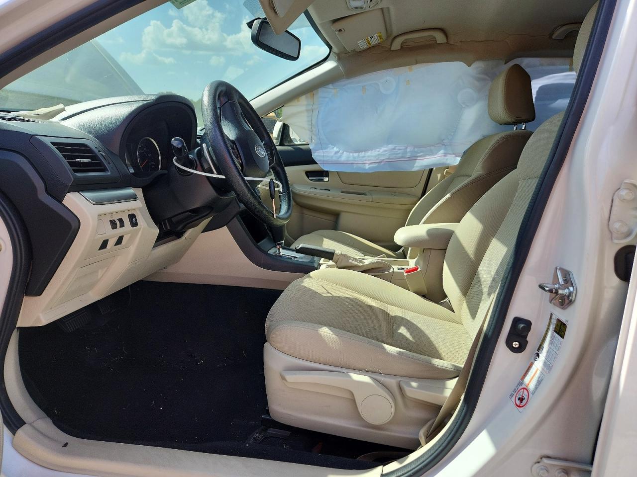 2013 Subaru Xv Crosstrek 2.0 Premium White vin: JF2GPAWC0D2877472