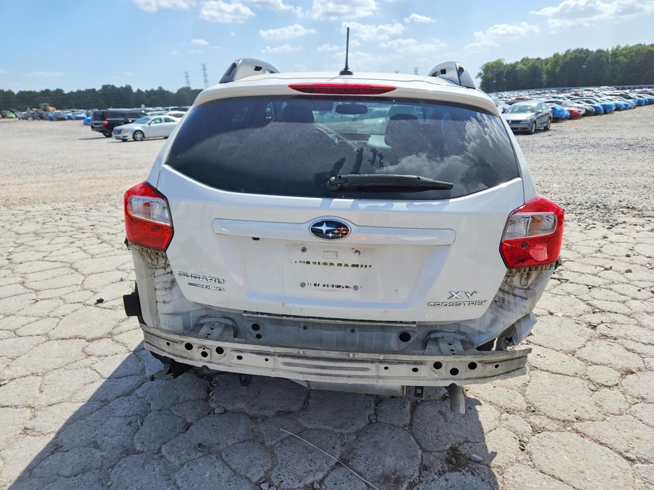 2013 Subaru Xv Crosstrek 2.0 Premium White vin: JF2GPAWC0D2877472
