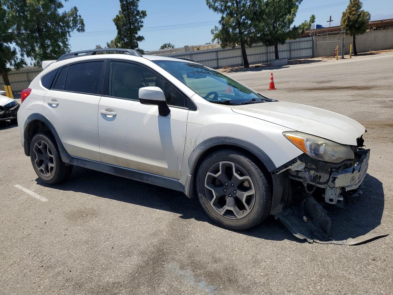 2014 Subaru Xv Crosstrek 2.0 Premium Beige vin: JF2GPAWC1E8218279