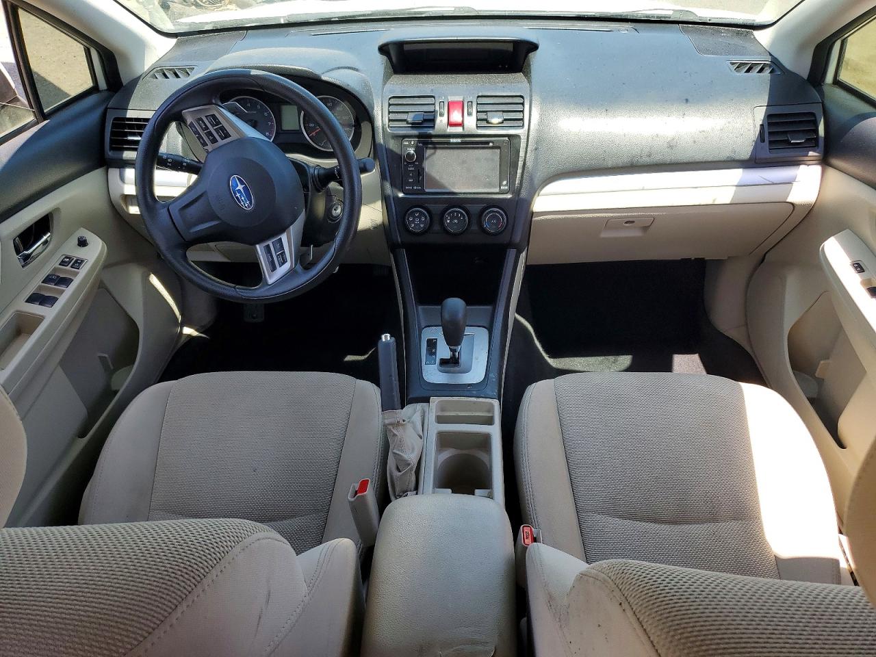 2014 Subaru Xv Crosstrek 2.0 Premium Beige vin: JF2GPAWC1E8218279