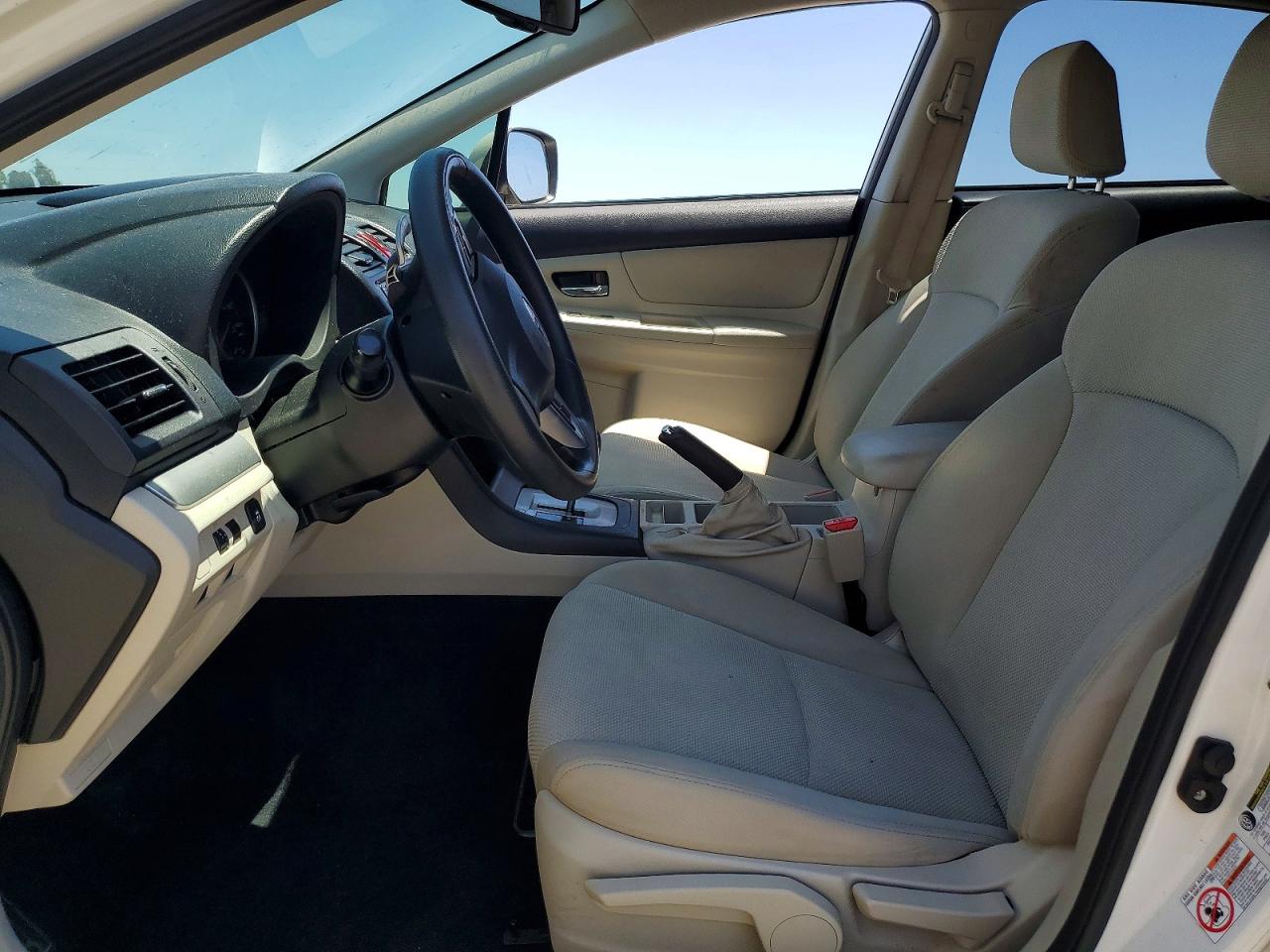 2014 Subaru Xv Crosstrek 2.0 Premium Beige vin: JF2GPAWC1E8218279
