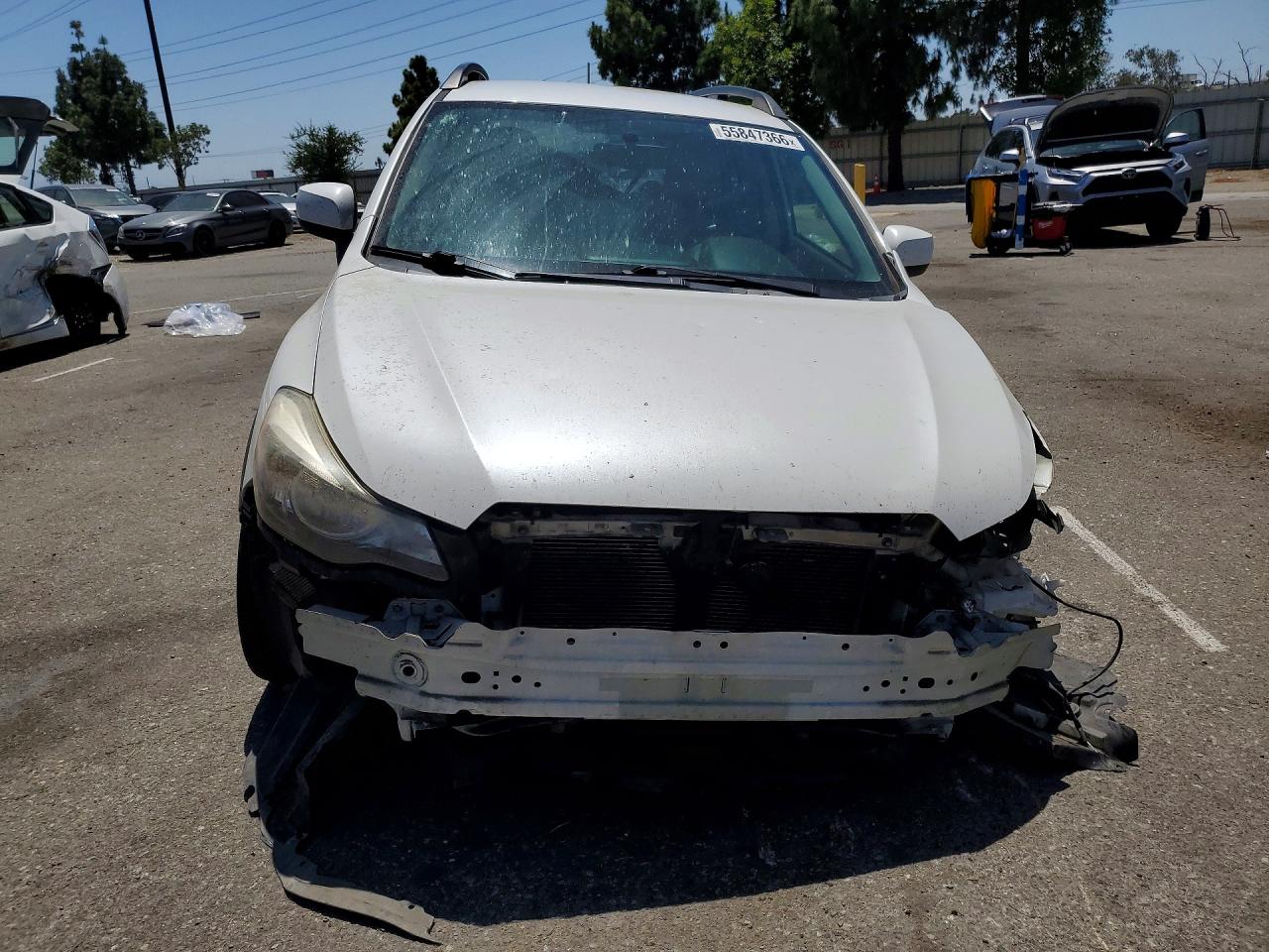2014 Subaru Xv Crosstrek 2.0 Premium Beige vin: JF2GPAWC1E8218279