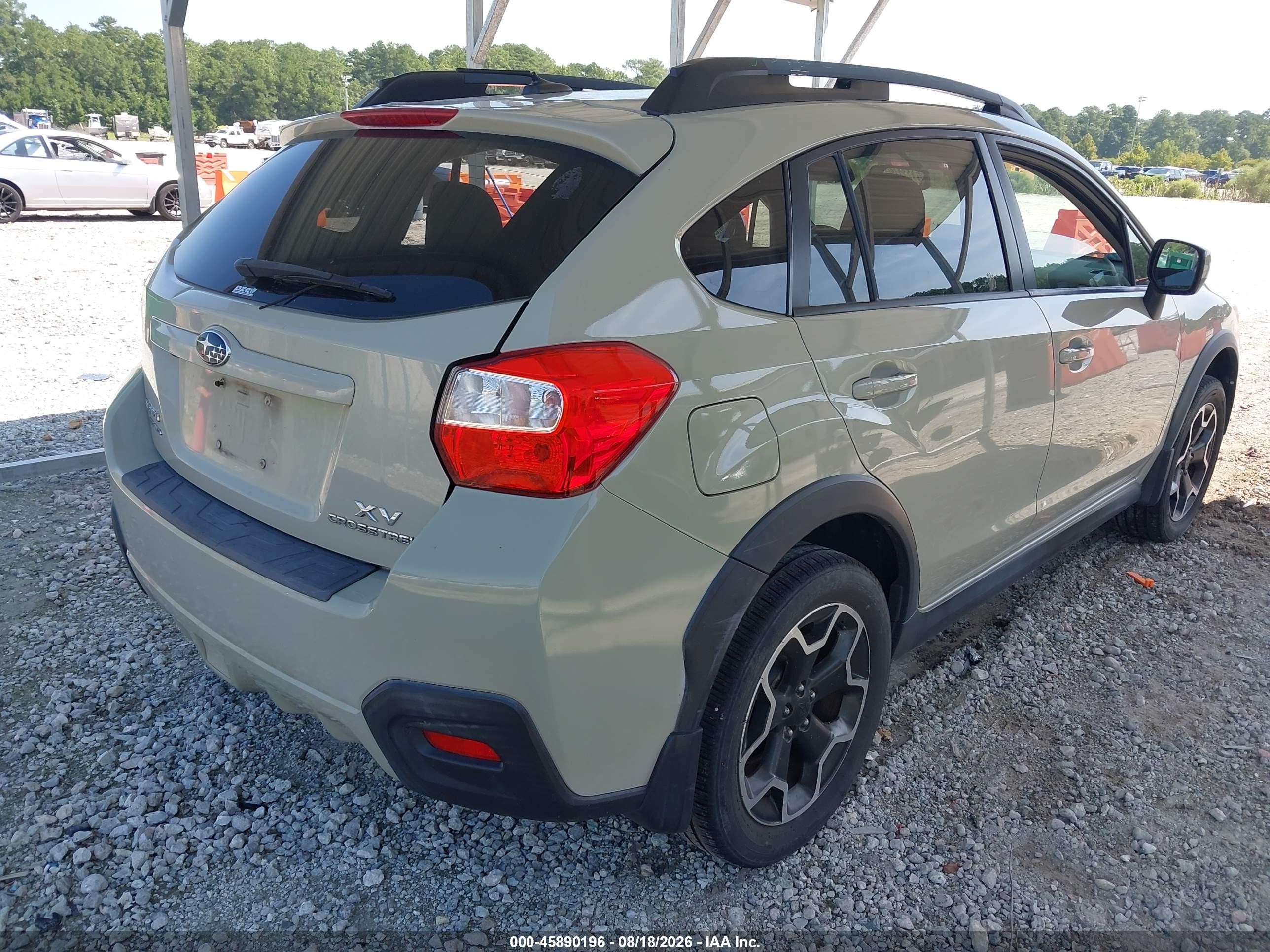 2013 Subaru Xv Crosstrek 2.0i Premium Коричневый vin: JF2GPAWC2D2806791