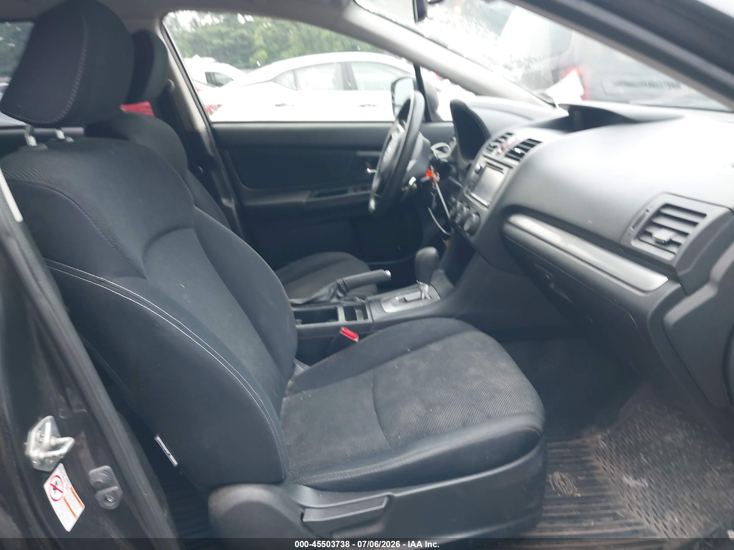 2014 Subaru Xv Crosstrek 2.0i Premium Gray vin: JF2GPAWC2E8204469