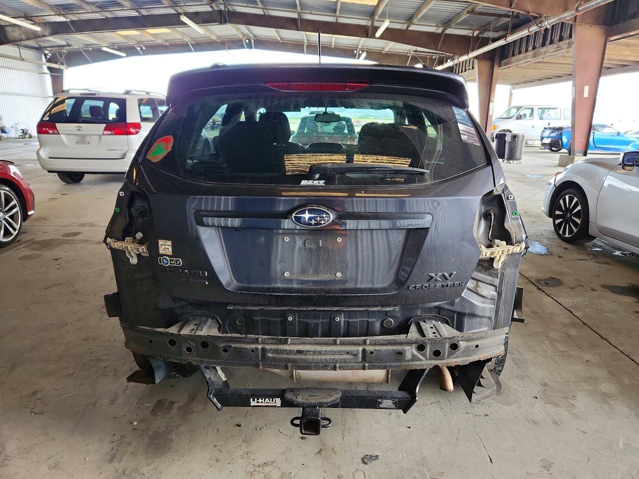 2014 Subaru Xv Crosstrek 2.0 Premium Gray vin: JF2GPAWC2EH337149