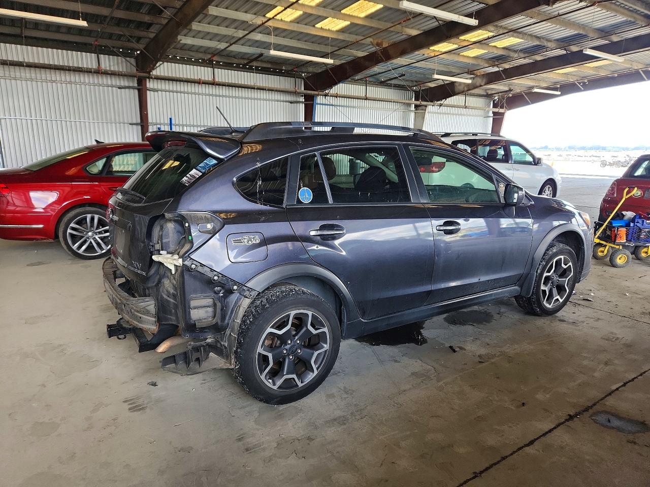 2014 Subaru Xv Crosstrek 2.0 Premium Gray vin: JF2GPAWC2EH337149