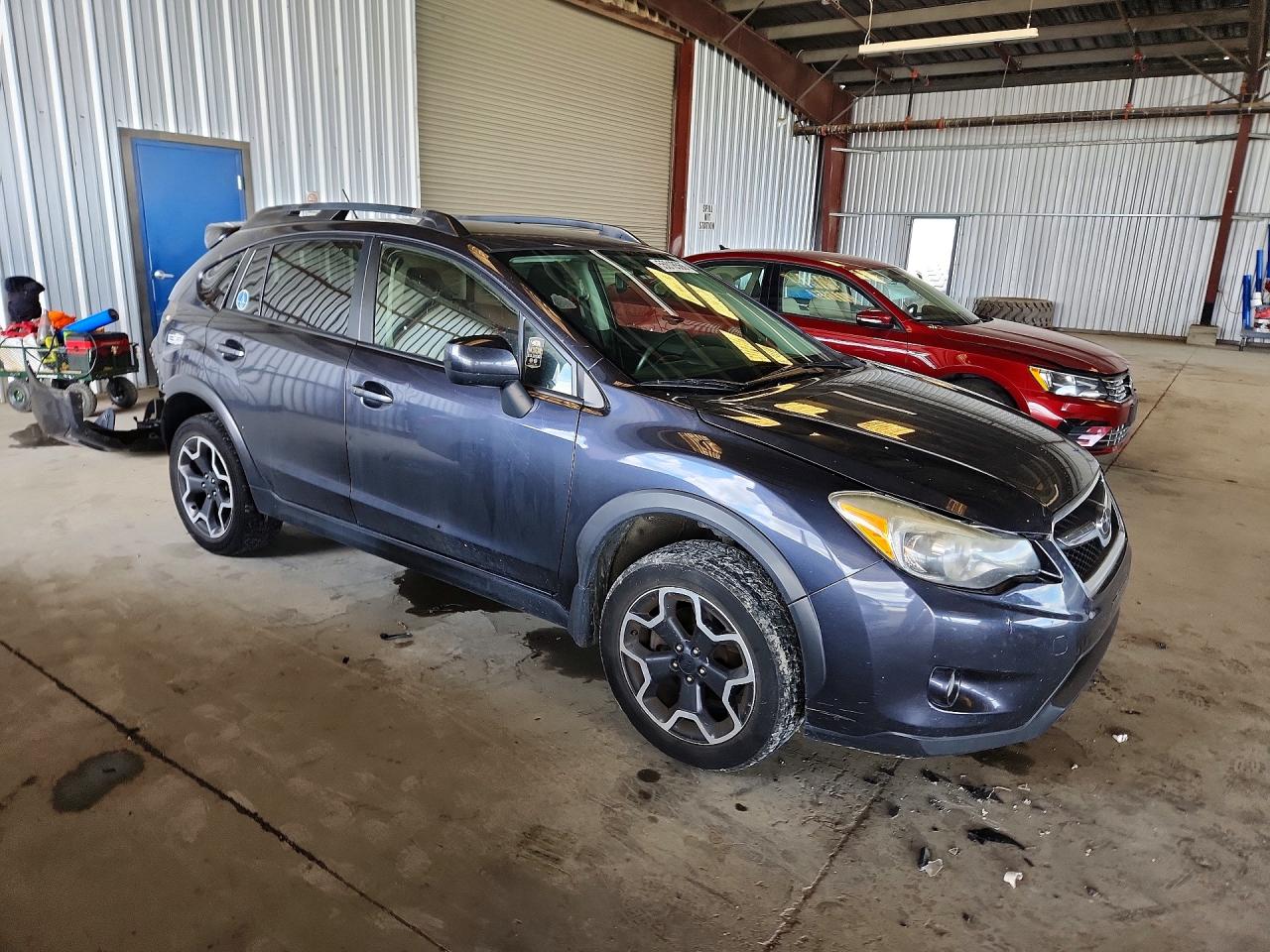 2014 Subaru Xv Crosstrek 2.0 Premium Gray vin: JF2GPAWC2EH337149