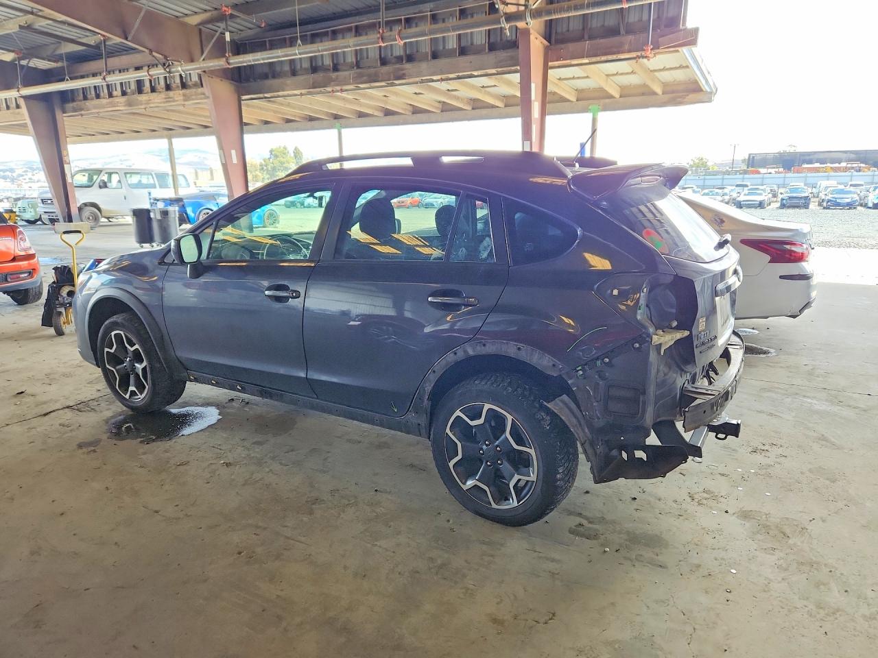 2014 Subaru Xv Crosstrek 2.0 Premium Gray vin: JF2GPAWC2EH337149