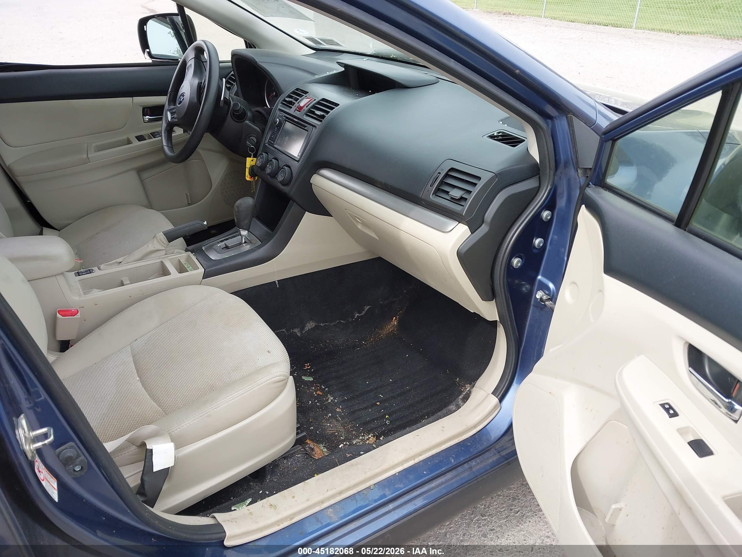 2013 Subaru Xv Crosstrek 2.0i Premium Blue vin: JF2GPAWC4D2881413