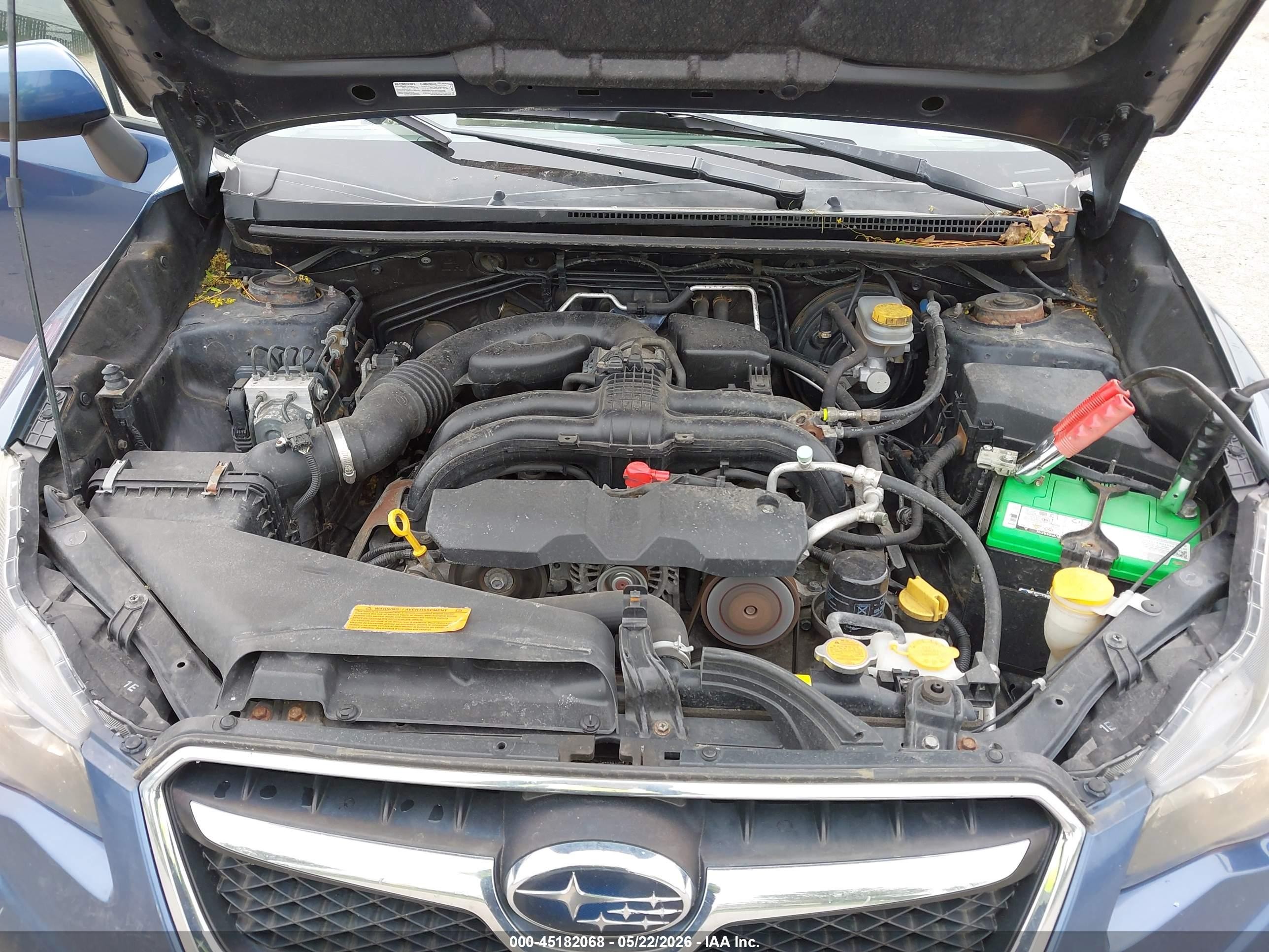 2013 Subaru Xv Crosstrek 2.0i Premium Blue vin: JF2GPAWC4D2881413