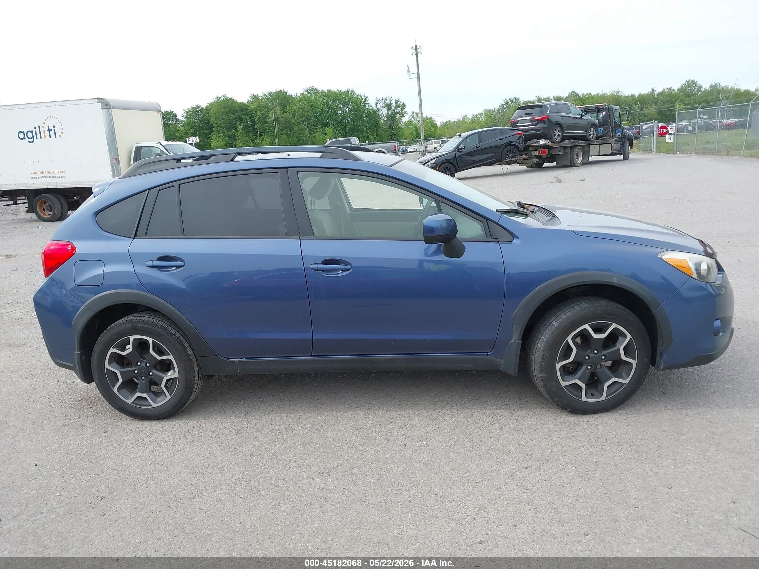 2013 Subaru Xv Crosstrek 2.0i Premium Blue vin: JF2GPAWC4D2881413