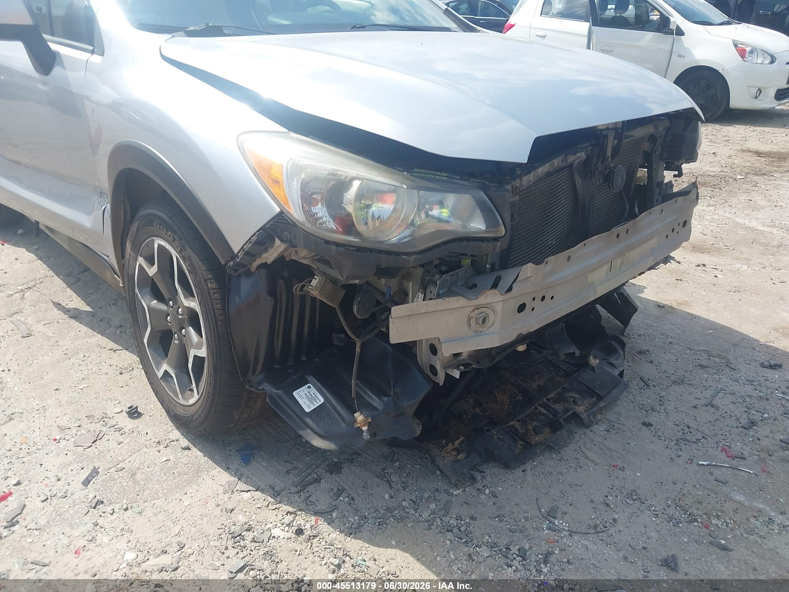 2013 Subaru Xv Crosstrek 2.0i Premium Silver vin: JF2GPAWC5D2888905