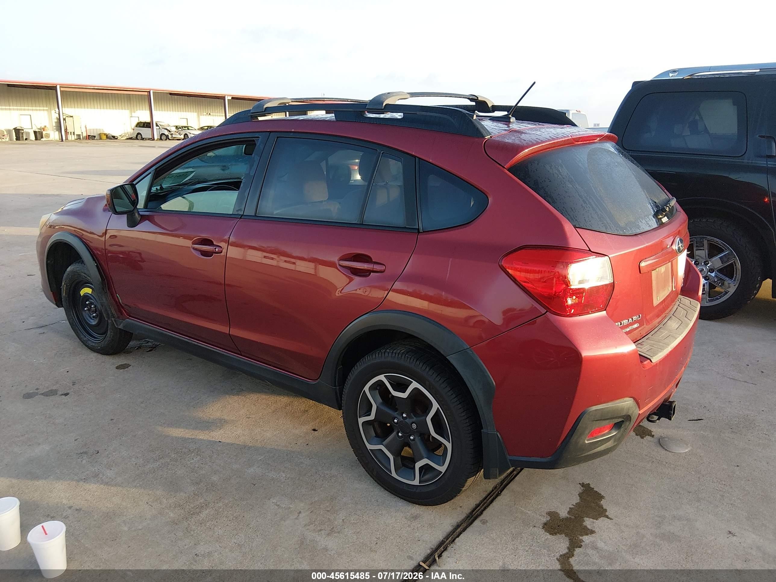 2013 Subaru Xv Crosstrek 2.0i Premium Red vin: JF2GPAWC5D2898284
