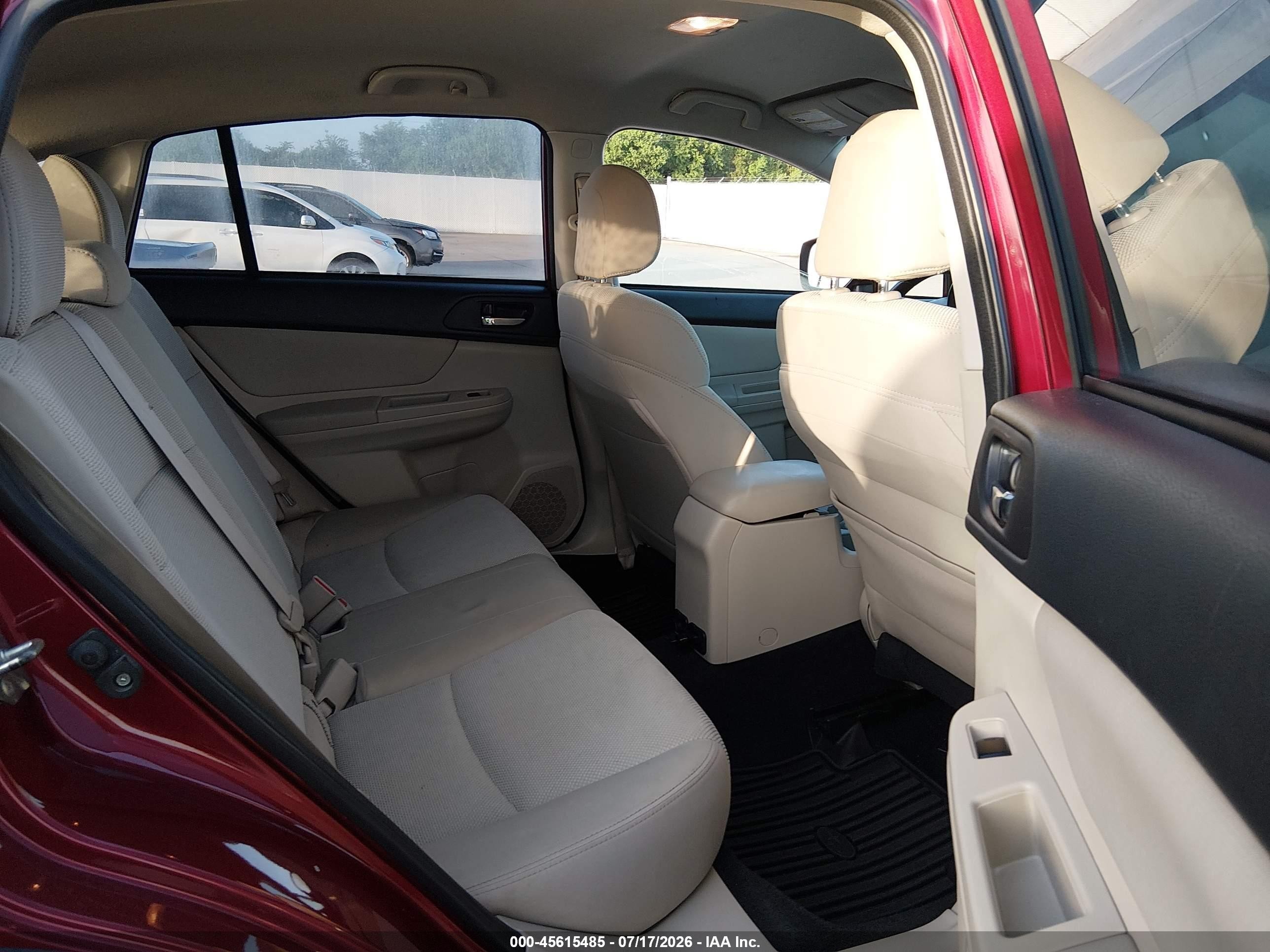 2013 Subaru Xv Crosstrek 2.0i Premium Red vin: JF2GPAWC5D2898284