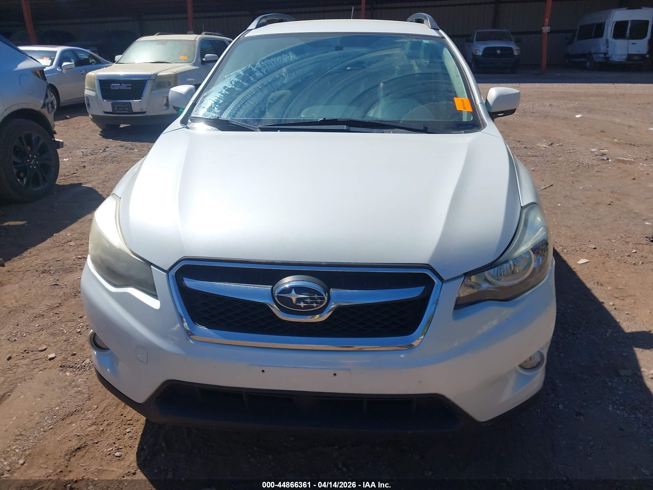 2014 Subaru Xv Crosstrek 2.0i Premium White vin: JF2GPAWC5E8277304